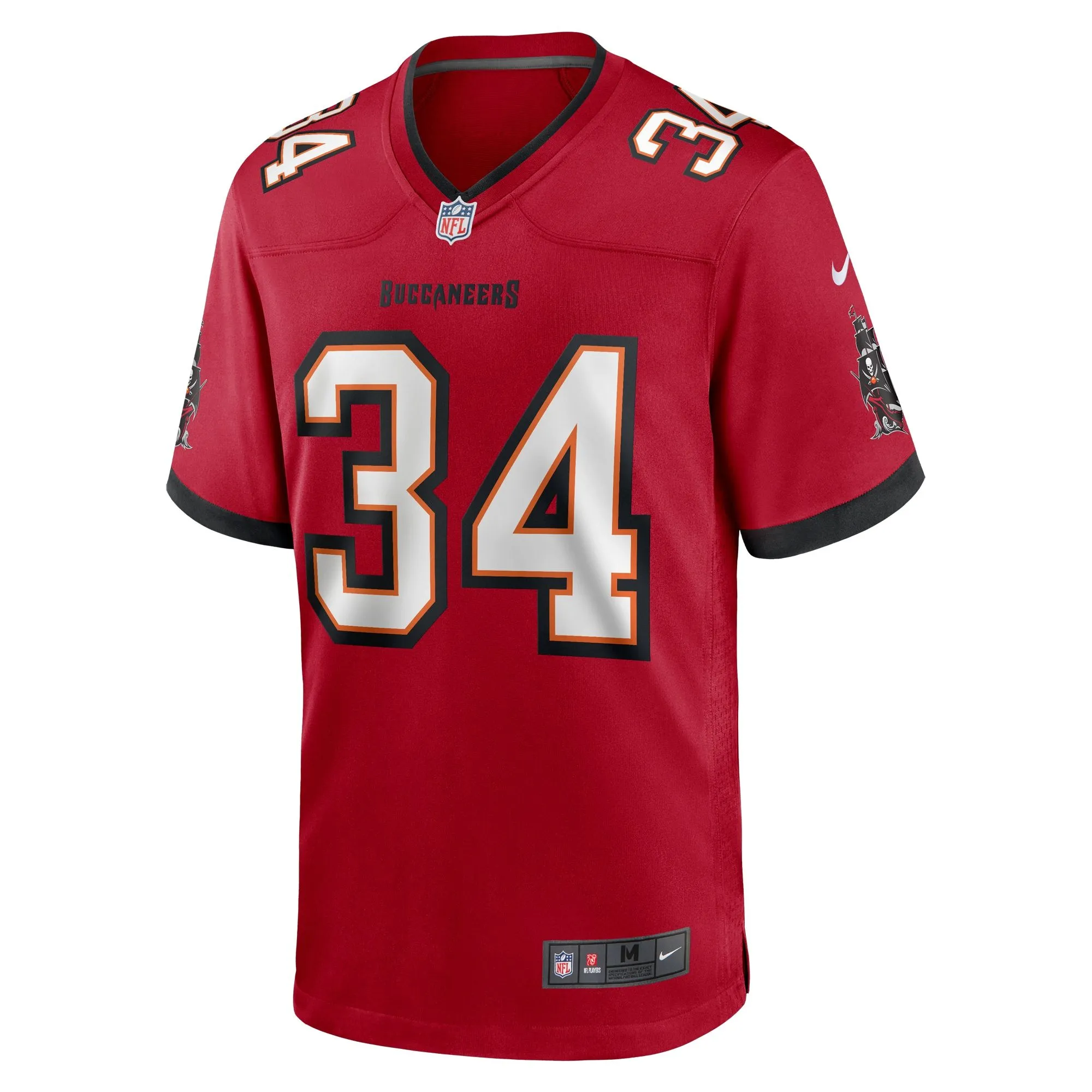 Quandre Mosely Tampa Bay Buccaneers   Game Jersey -  Red