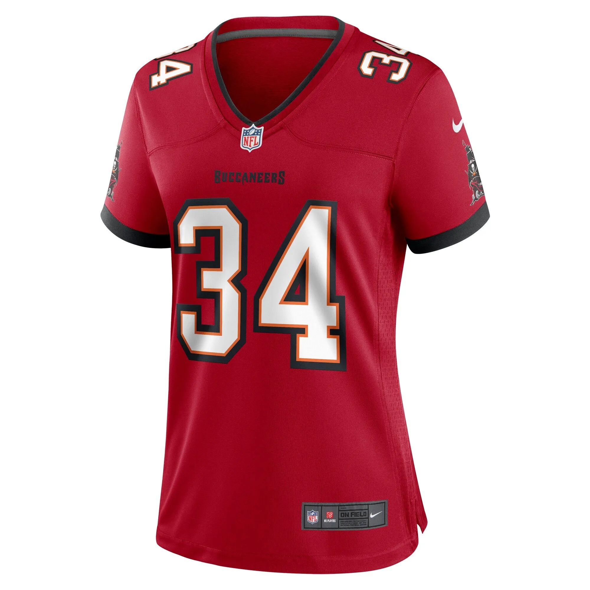 Quandre Mosely Tampa Bay Buccaneers  Women's  Game Jersey -  Red