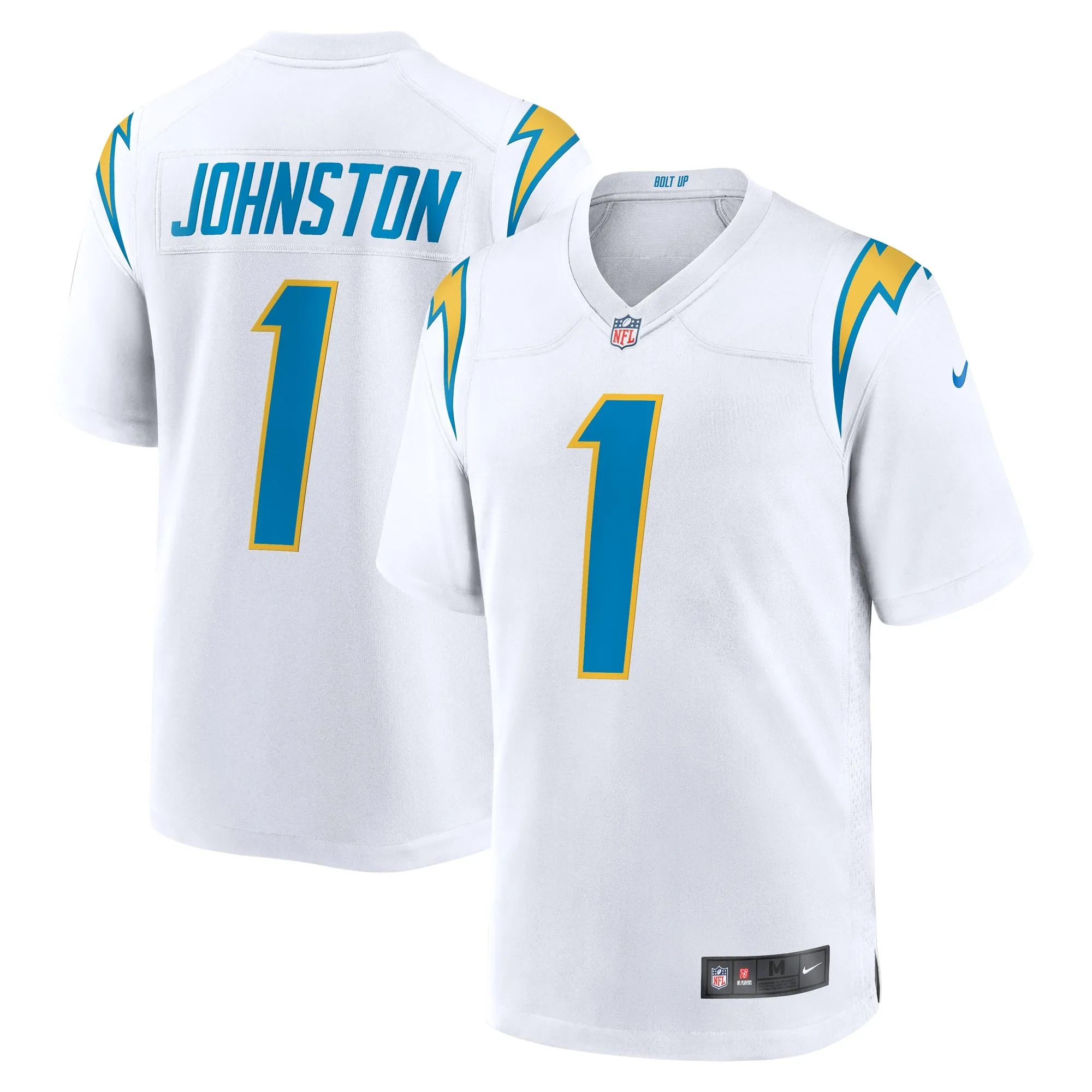 Quentin Johnston Los Angeles Chargers  Away Game Jersey - White