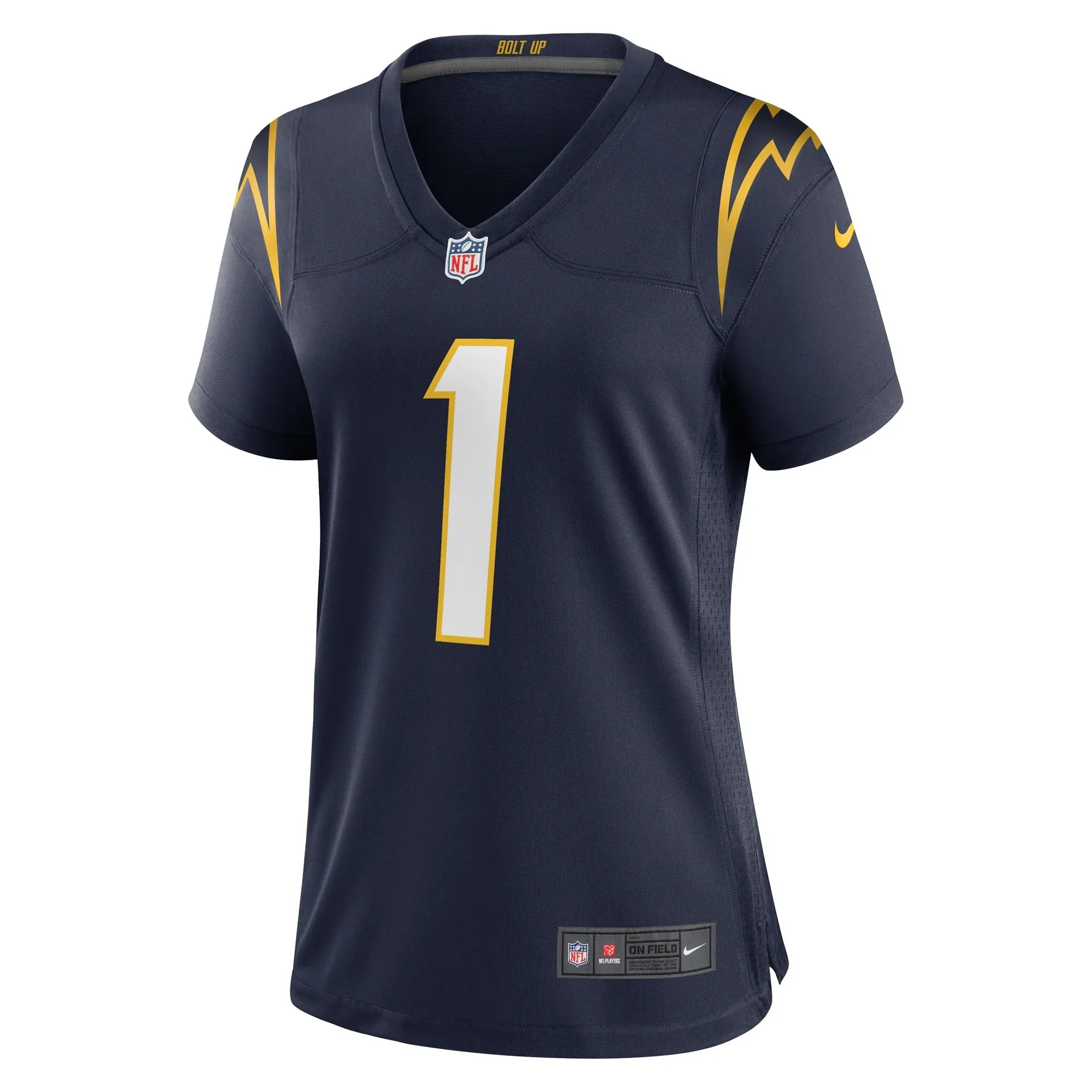 Quentin Johnston Los Angeles Chargers  Women's Alternate Game Jersey - Navy