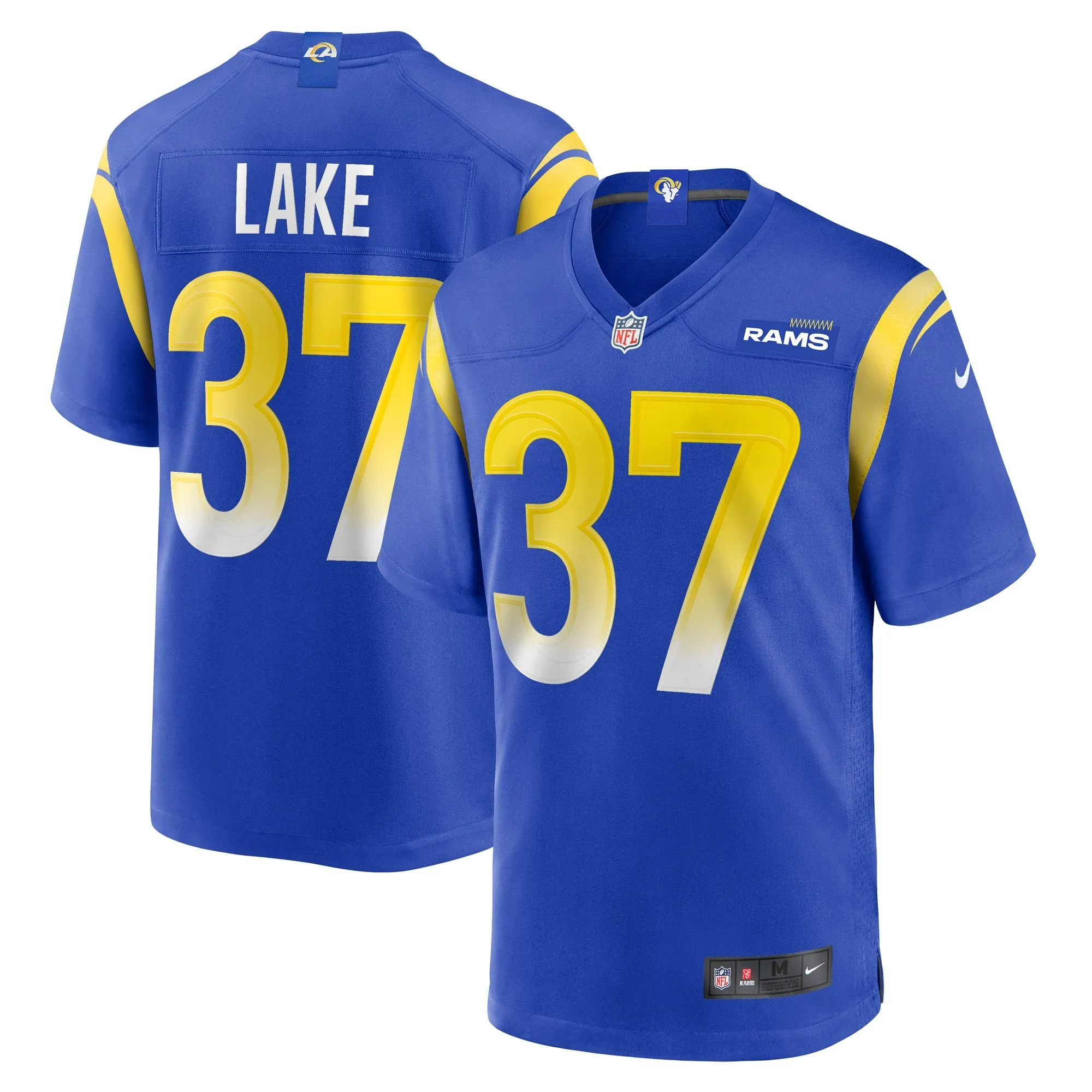 Quentin Lake Los Angeles Rams  Game Player Jersey - Royal