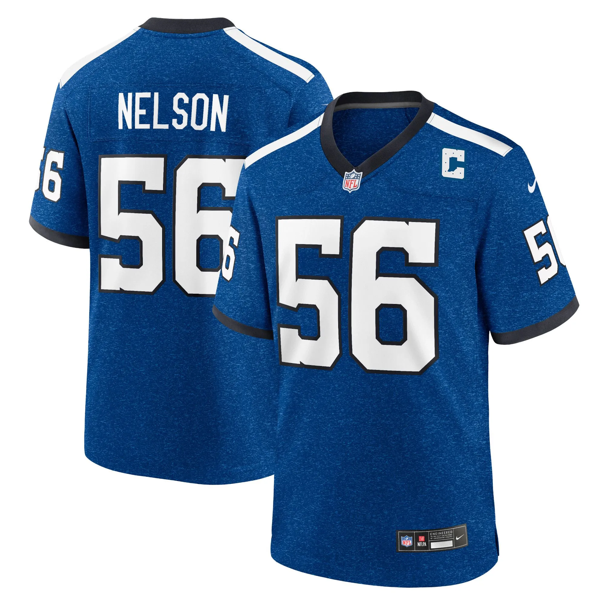 Quenton Nelson Indianapolis Colts  Indiana Nights Alternate Game Jersey - Royal