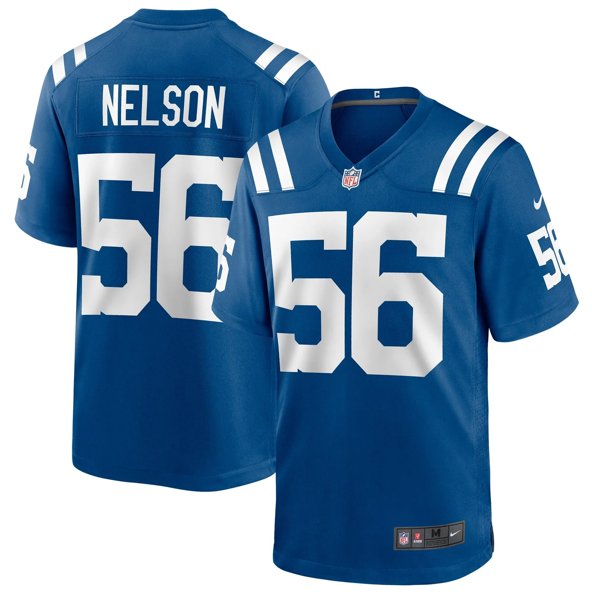 Quenton Nelson Indianapolis Colts  Player Game Jersey - Royal