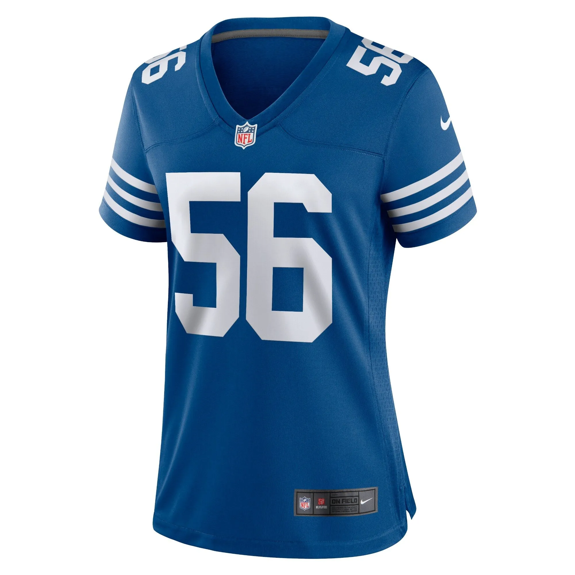 Quenton Nelson Indianapolis Colts  Women's Alternate Game Jersey - Royal