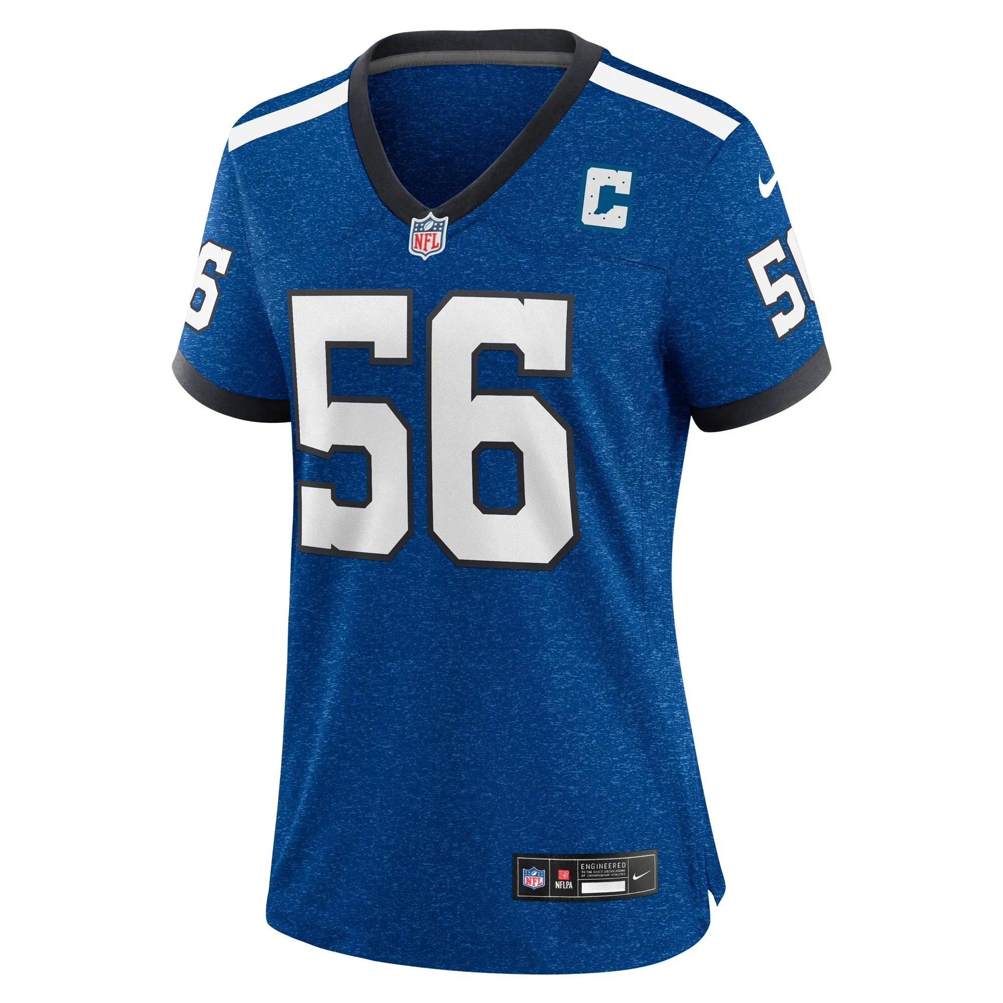 Quenton Nelson Indianapolis Colts  Women's Indiana Nights Alternate Game Jersey - Royal