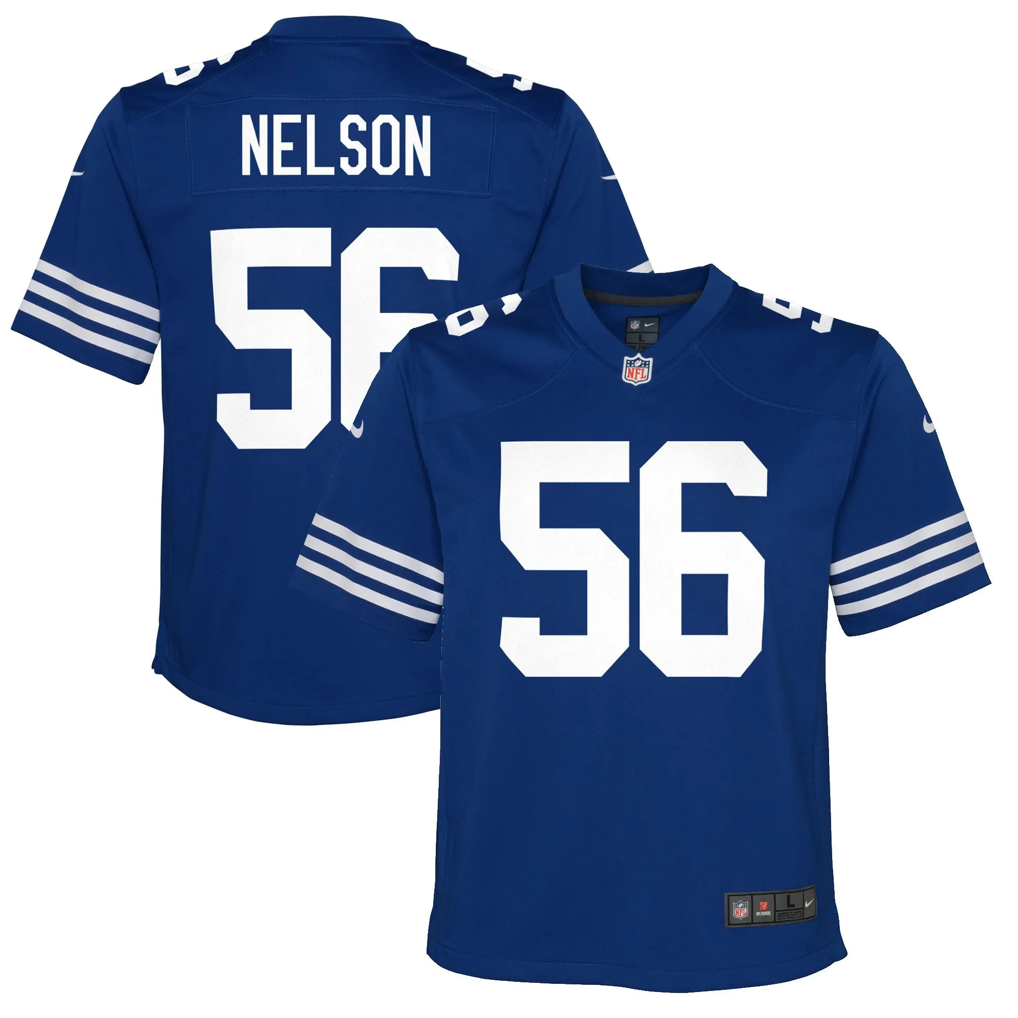 Quenton Nelson Indianapolis Colts  Youth Game Jersey - Royal