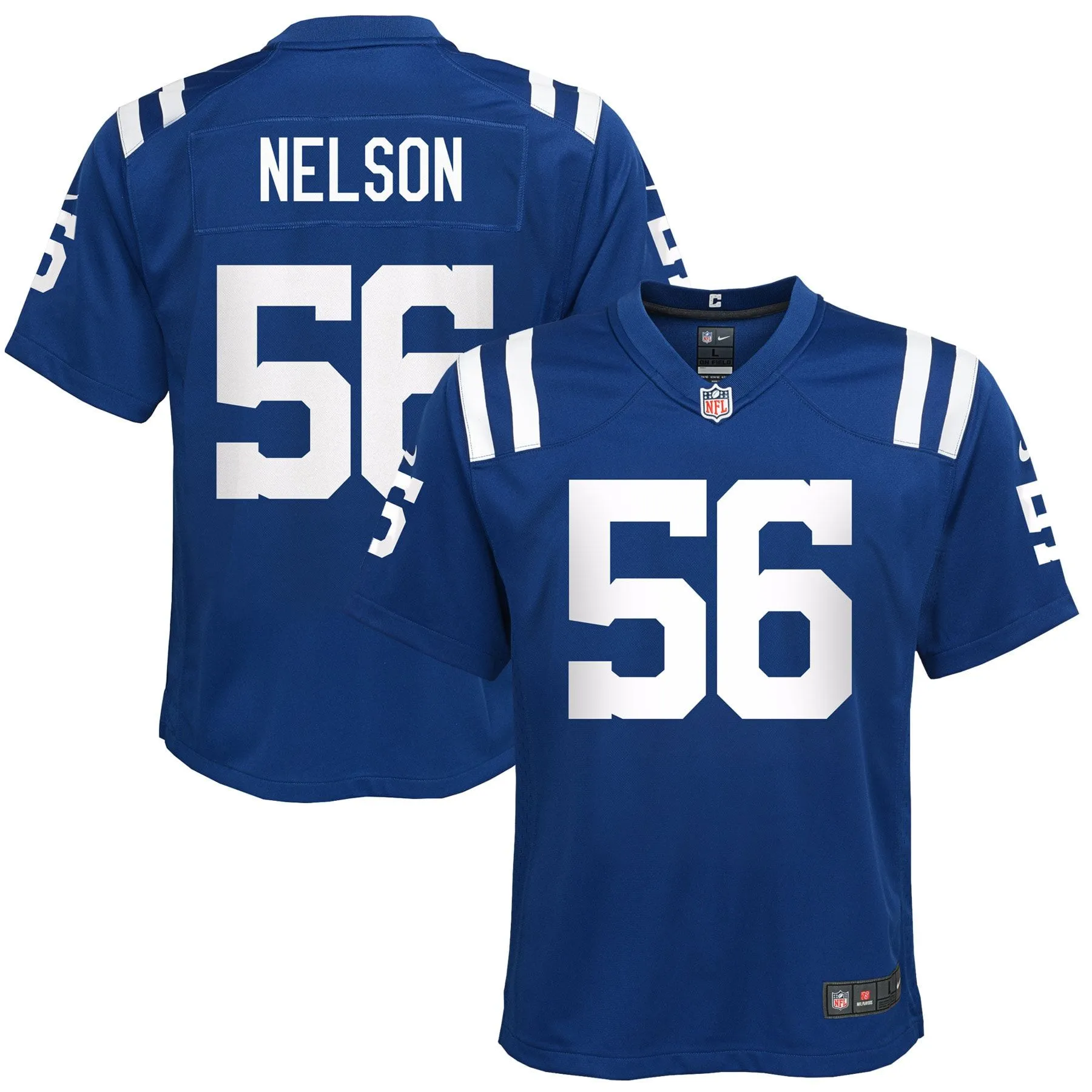 Quenton Nelson Indianapolis Colts  Youth Game Jersey - Royal