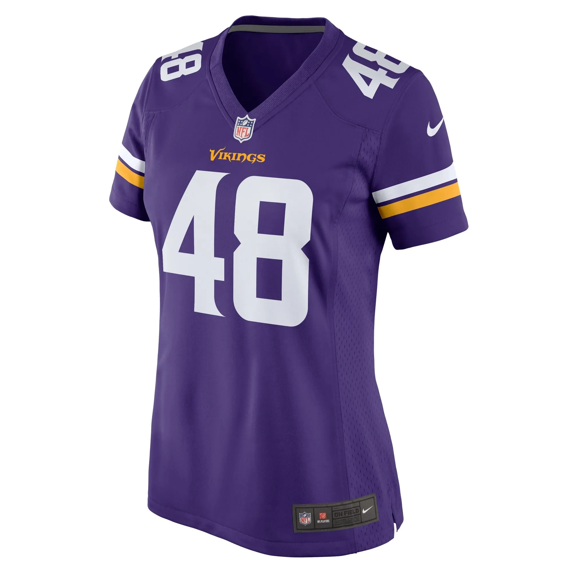 Quincy Roche Minnesota Vikings  Women's Team Game Jersey -  Purple