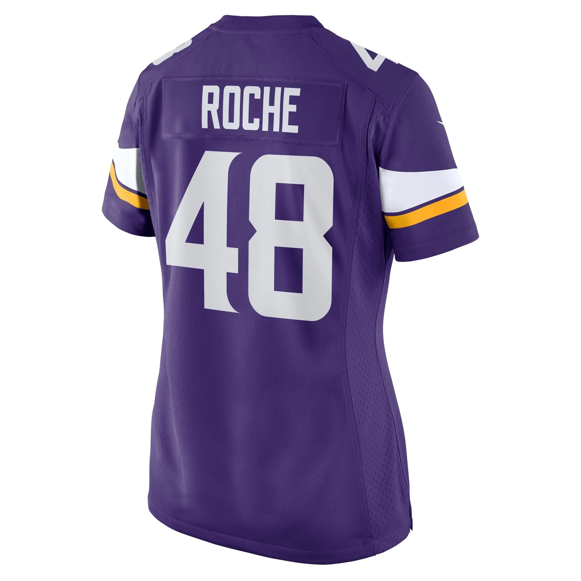 Quincy Roche Minnesota Vikings  Women's Team Game Jersey -  Purple