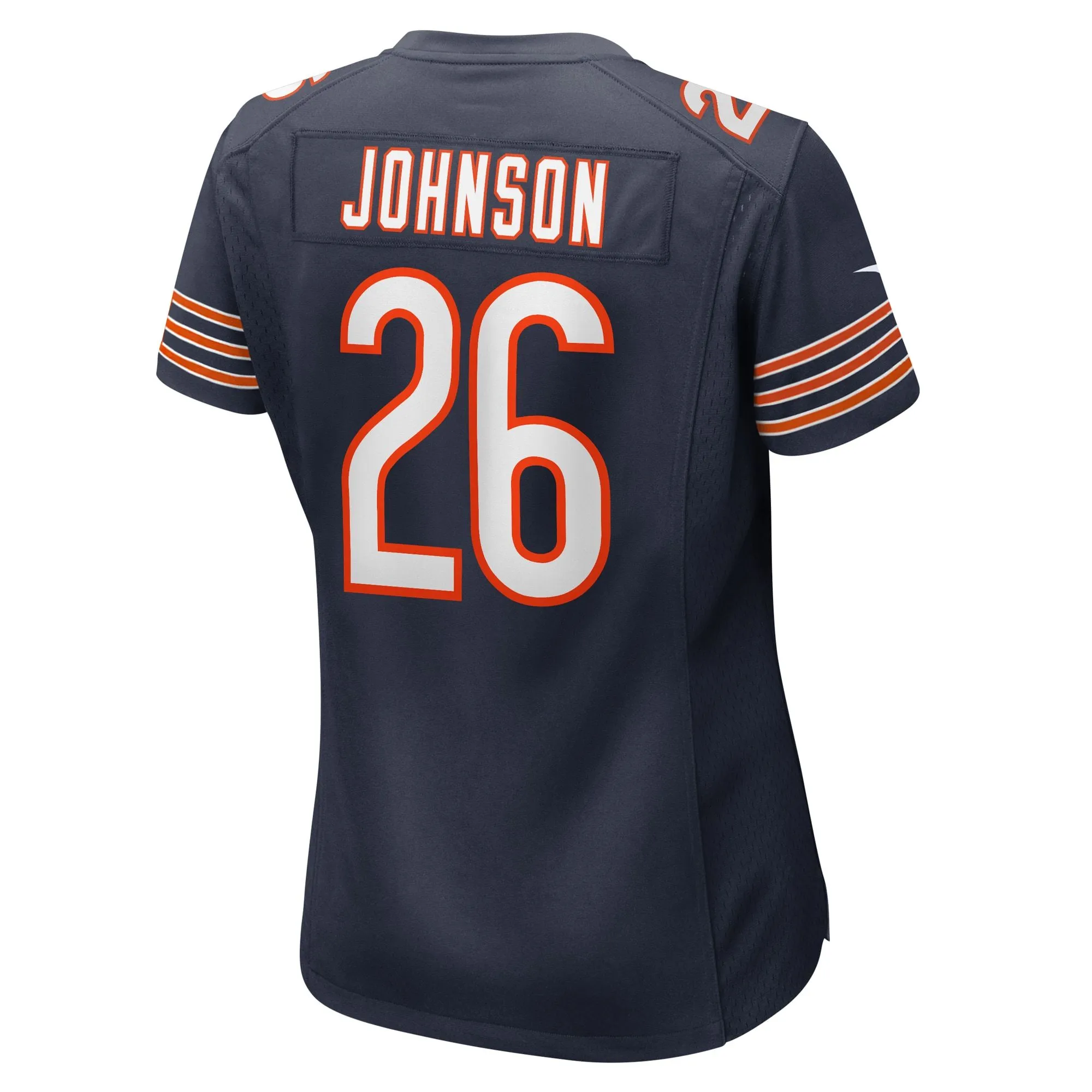 Quindell Johnson Chicago Bears  Women's Team Game Jersey -  Navy