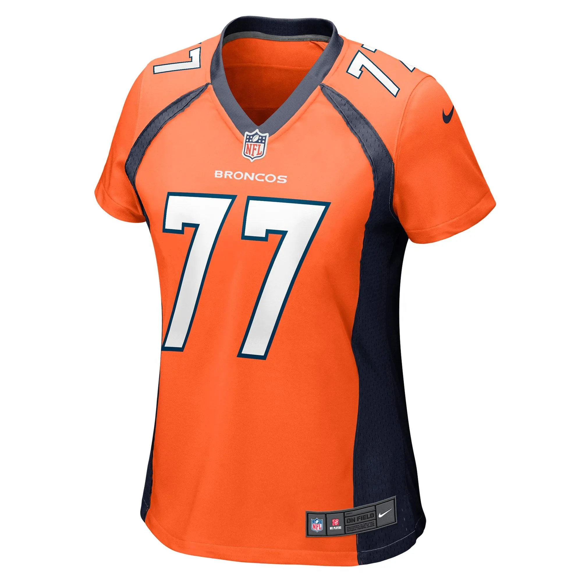 Quinn Meinerz Denver Broncos  Women's Game Jersey - Orange