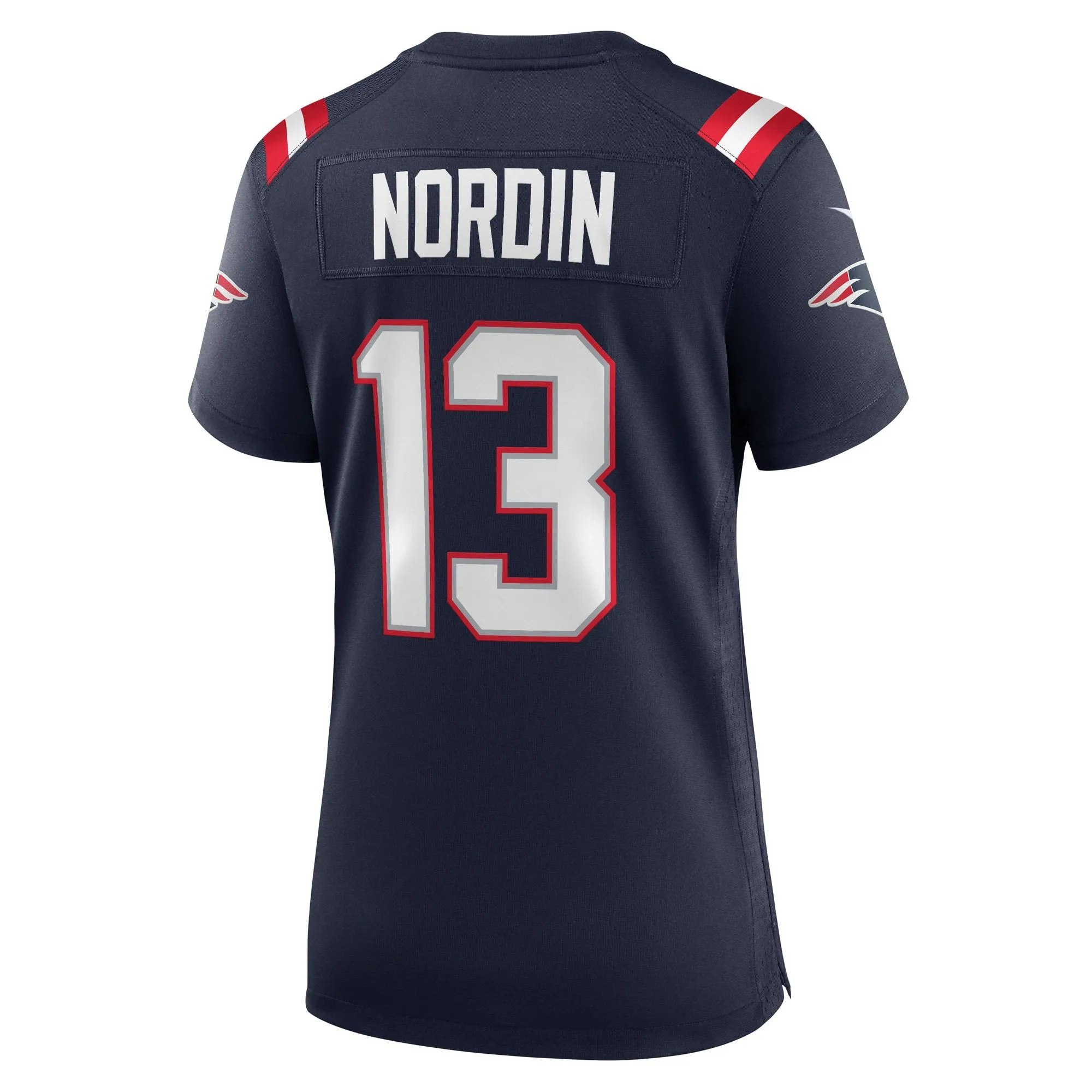 Quinn Nordin New England Patriots  Women's Game Player Jersey - Navy