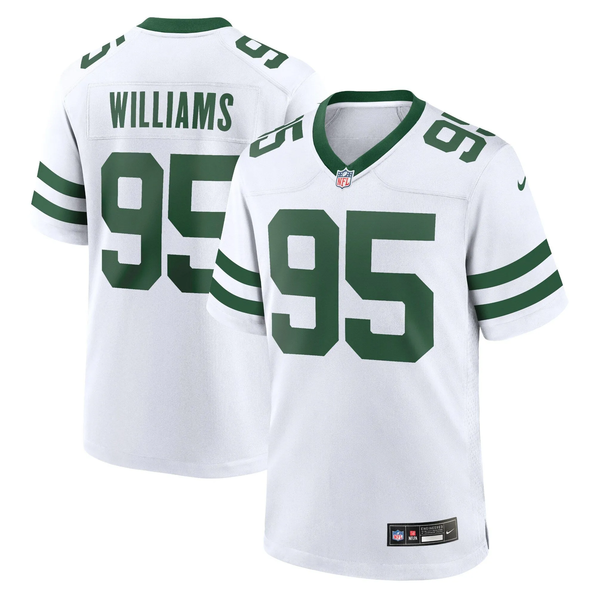 Quinnen Williams New York Jets  Legacy Player Game Jersey - White