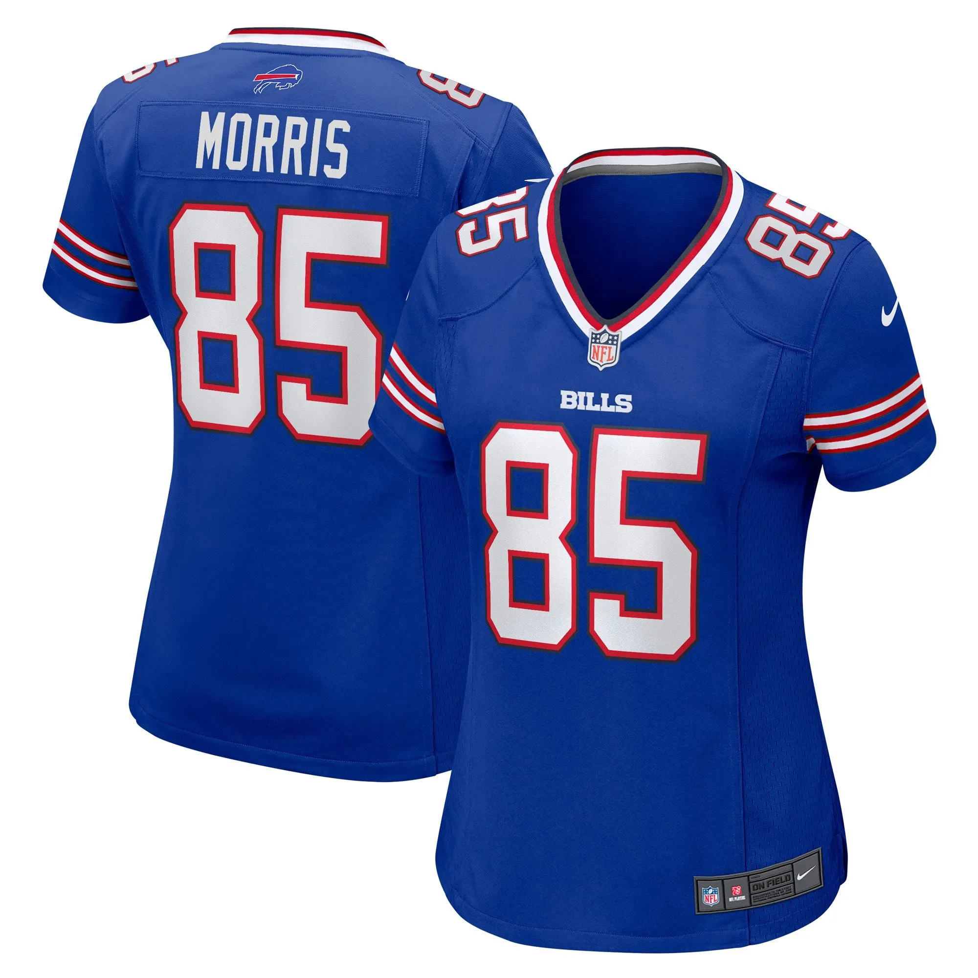 Quintin Morris Buffalo Bills  Women's Game Player Jersey - Royal