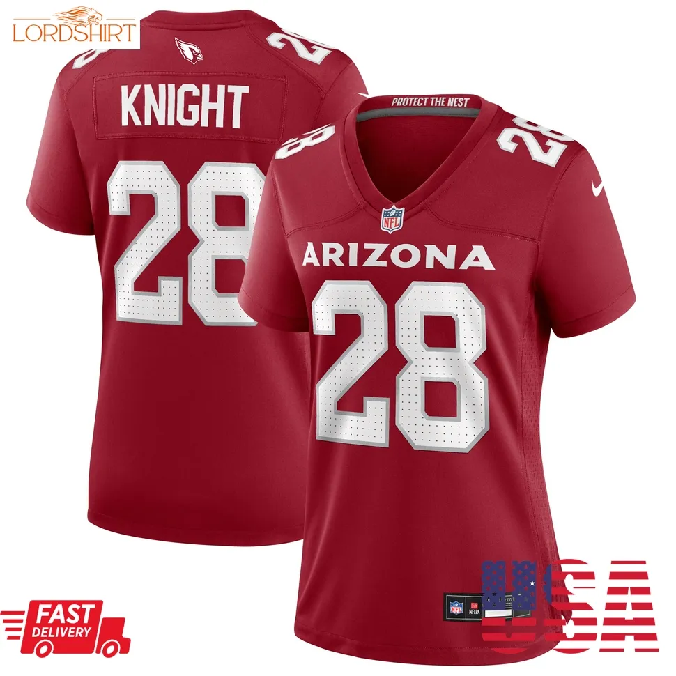 Qwuantrezz Knight Arizona Cardinals  Women's  Game Jersey    Cardinal