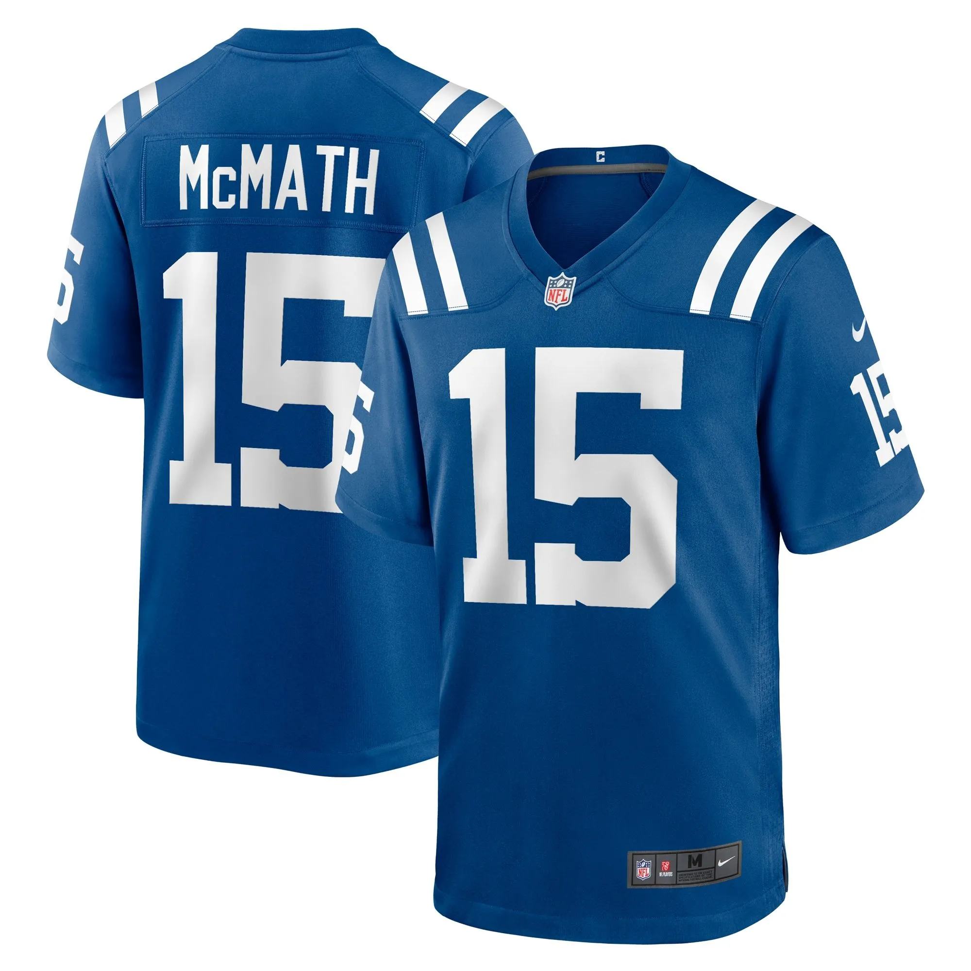 Racey McMath Indianapolis Colts  Team Game Jersey -  Royal