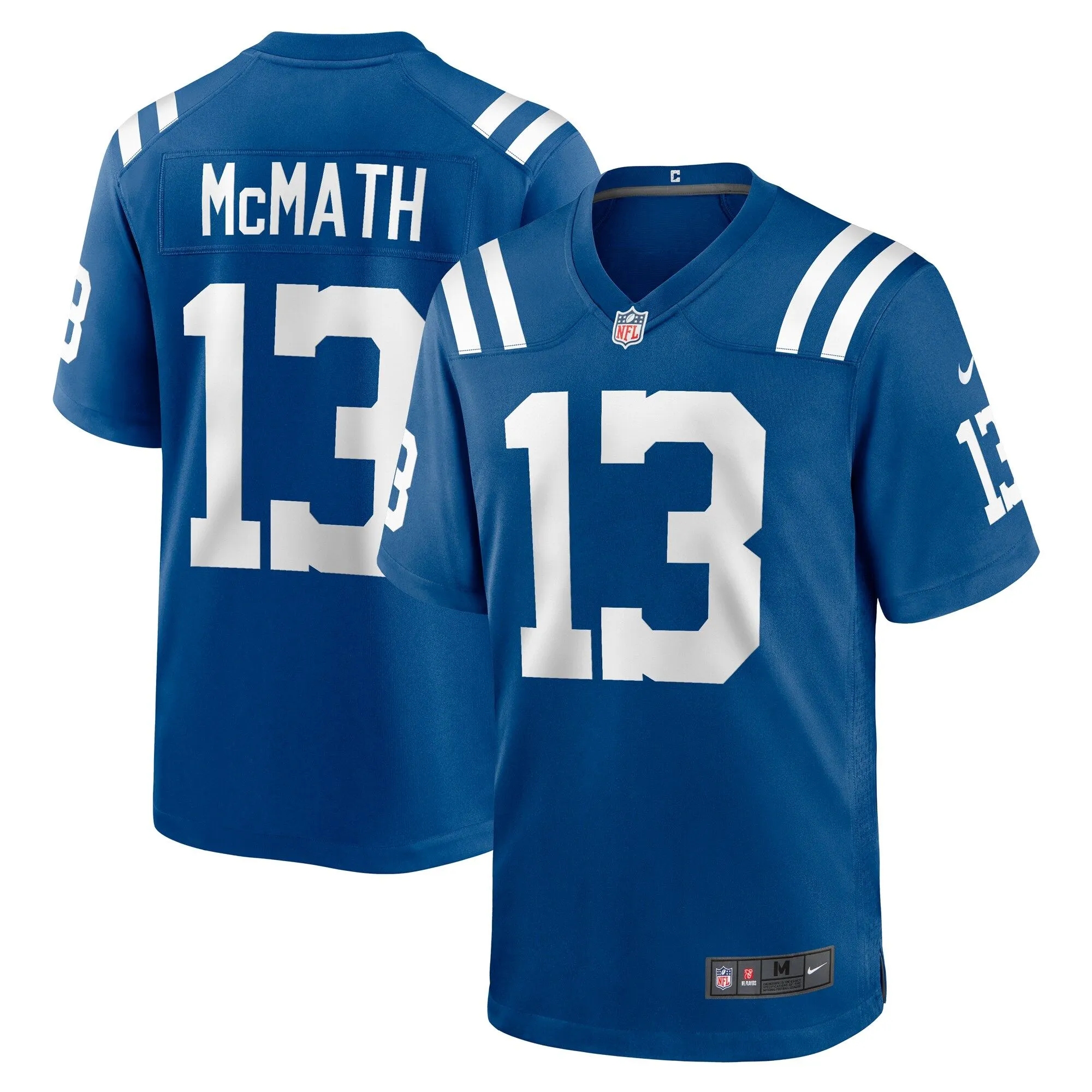 Racey McMath Indianapolis Colts  Team Game Jersey -  Royal