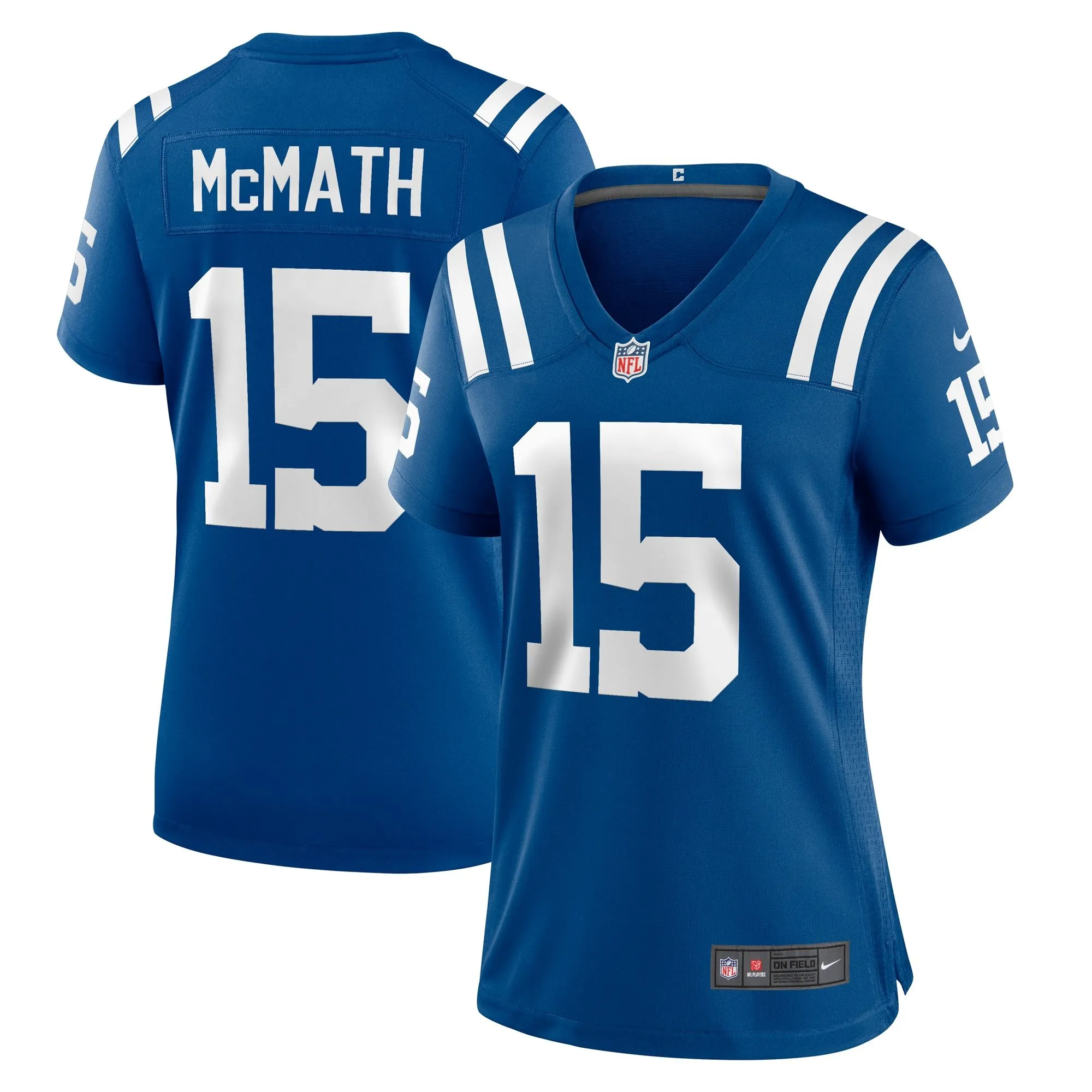 Racey McMath Indianapolis Colts  Women's Team Game Jersey -  Royal