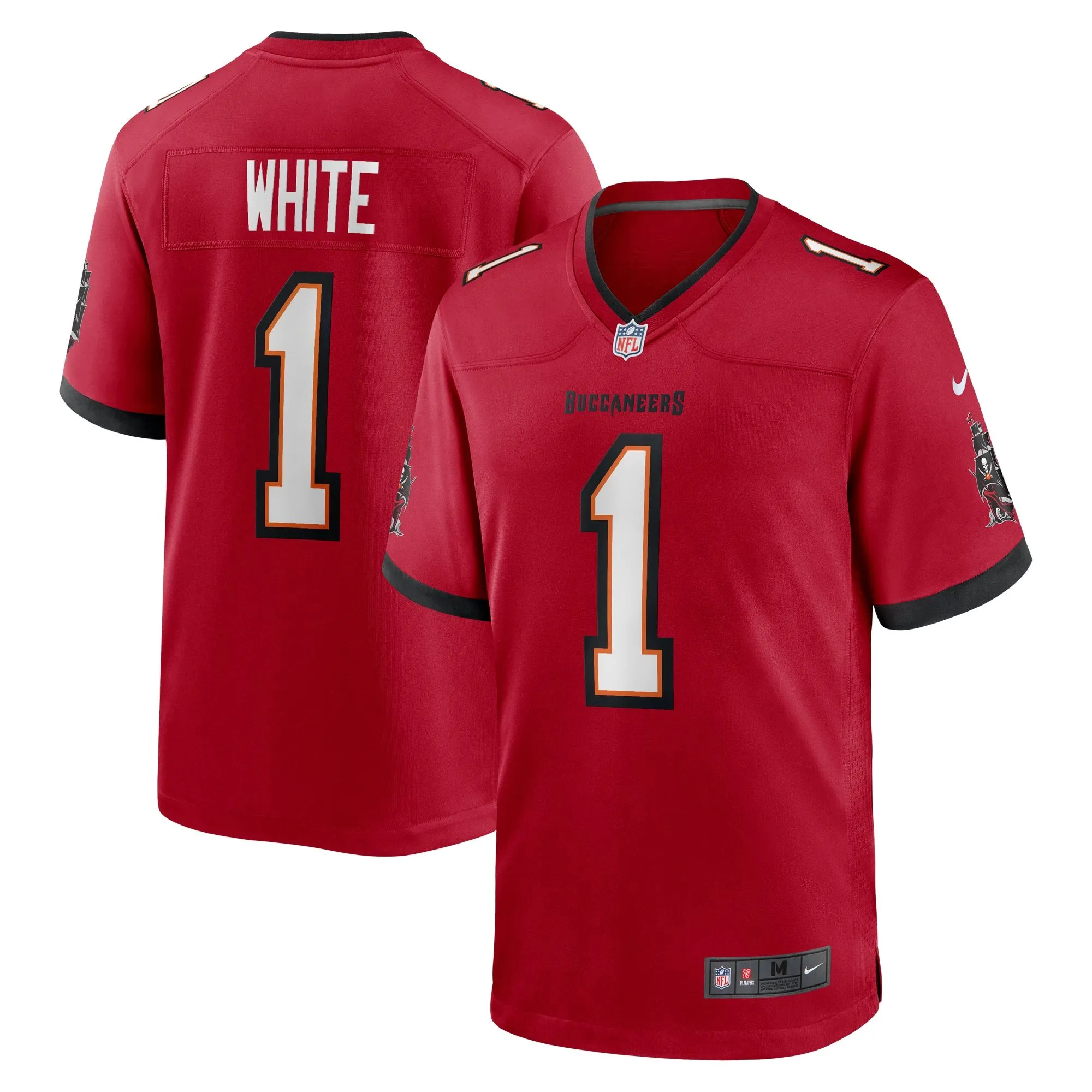 Rachaad White Tampa Bay Buccaneers  Game Player Jersey - Red