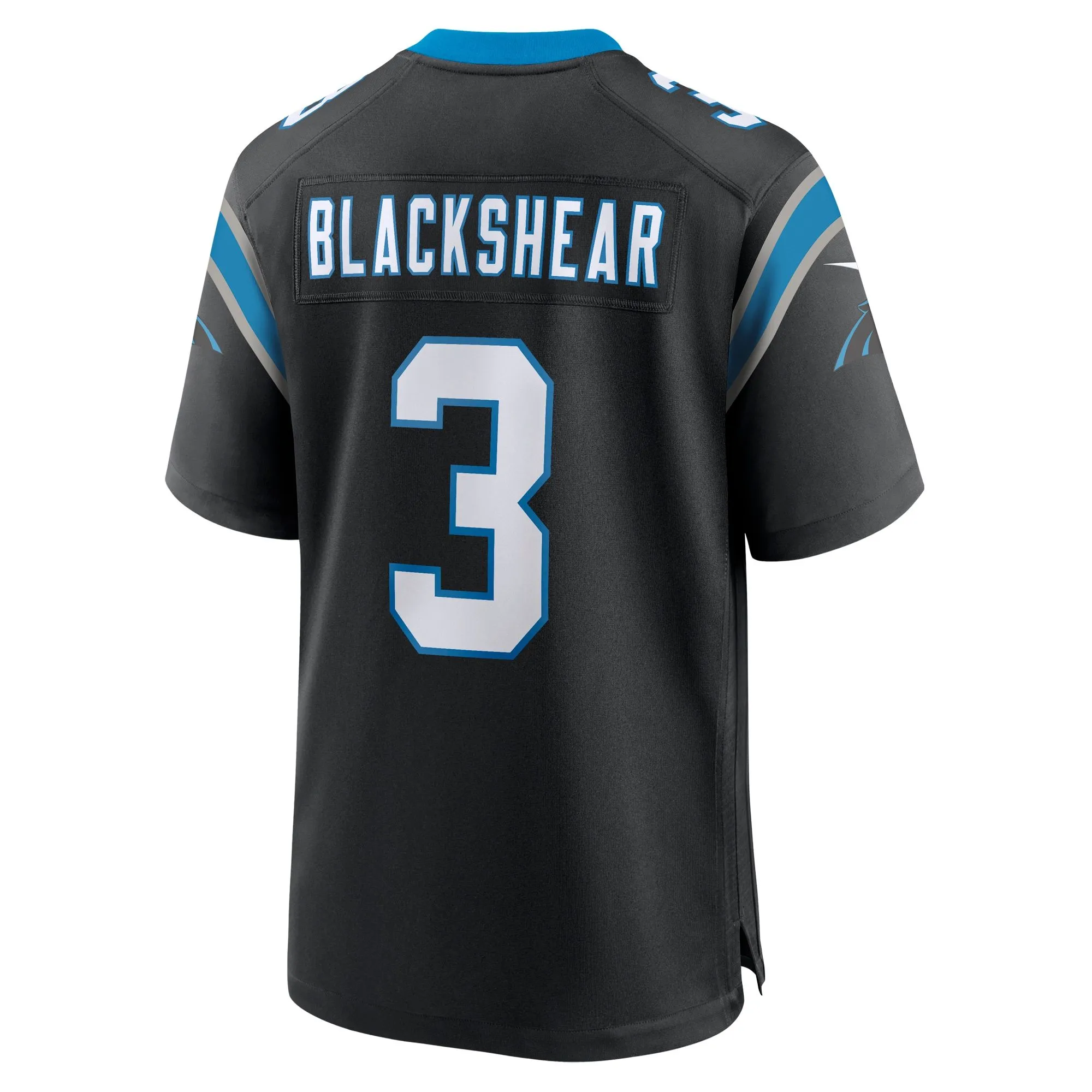 Raheem Blackshear Carolina Panthers  Team Game Jersey - Black