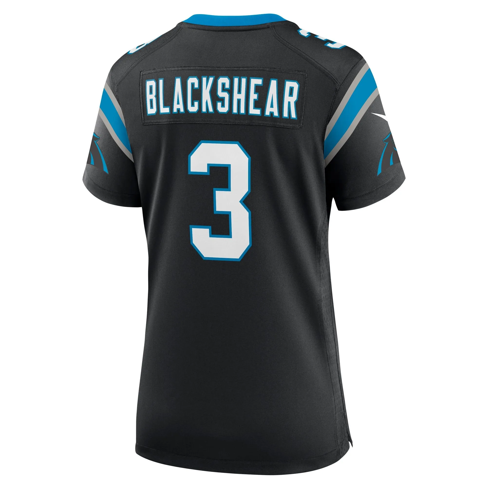 Raheem Blackshear Carolina Panthers  Women's Team Game Jersey - Black