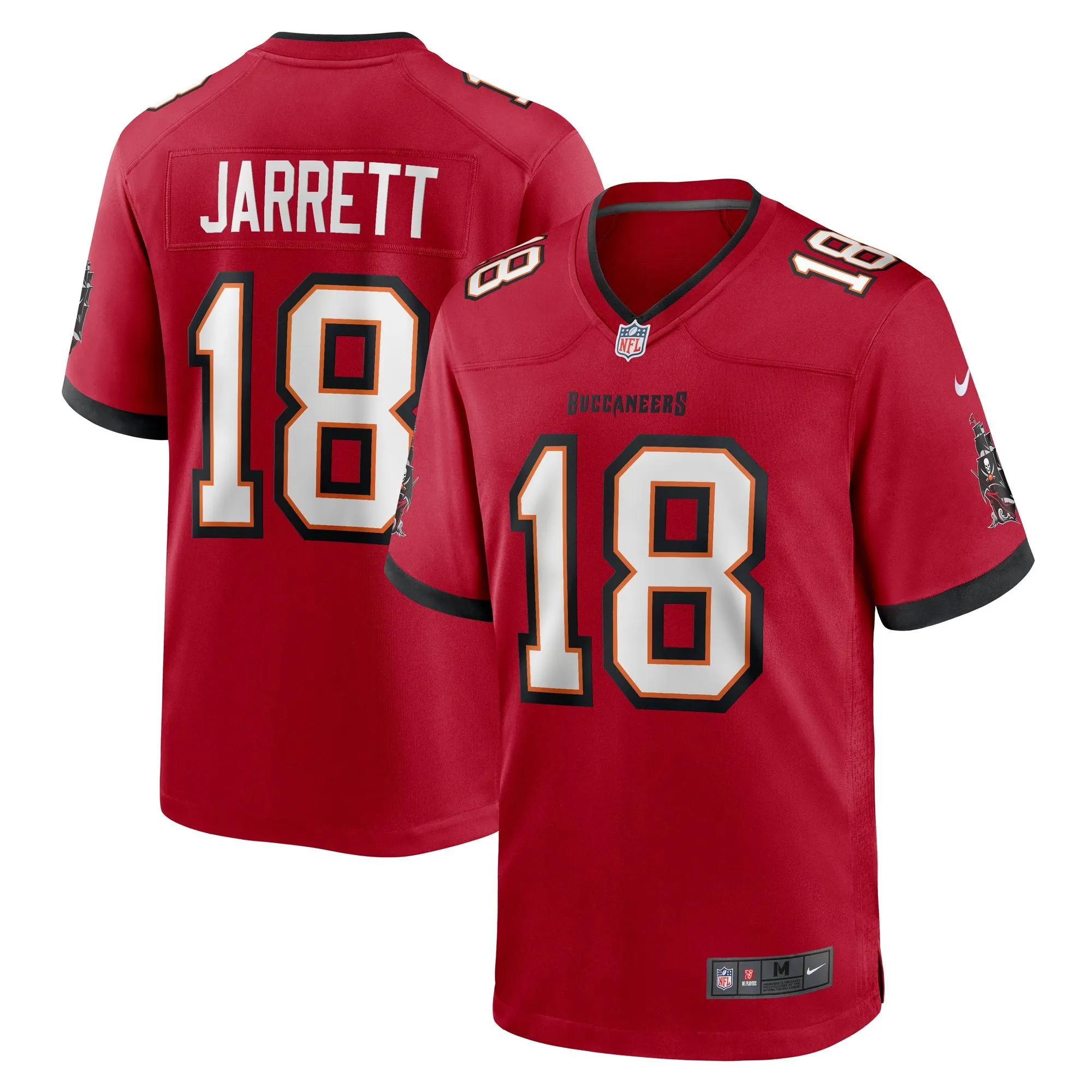 Rakim Jarrett Tampa Bay Buccaneers   Game Jersey -  Red