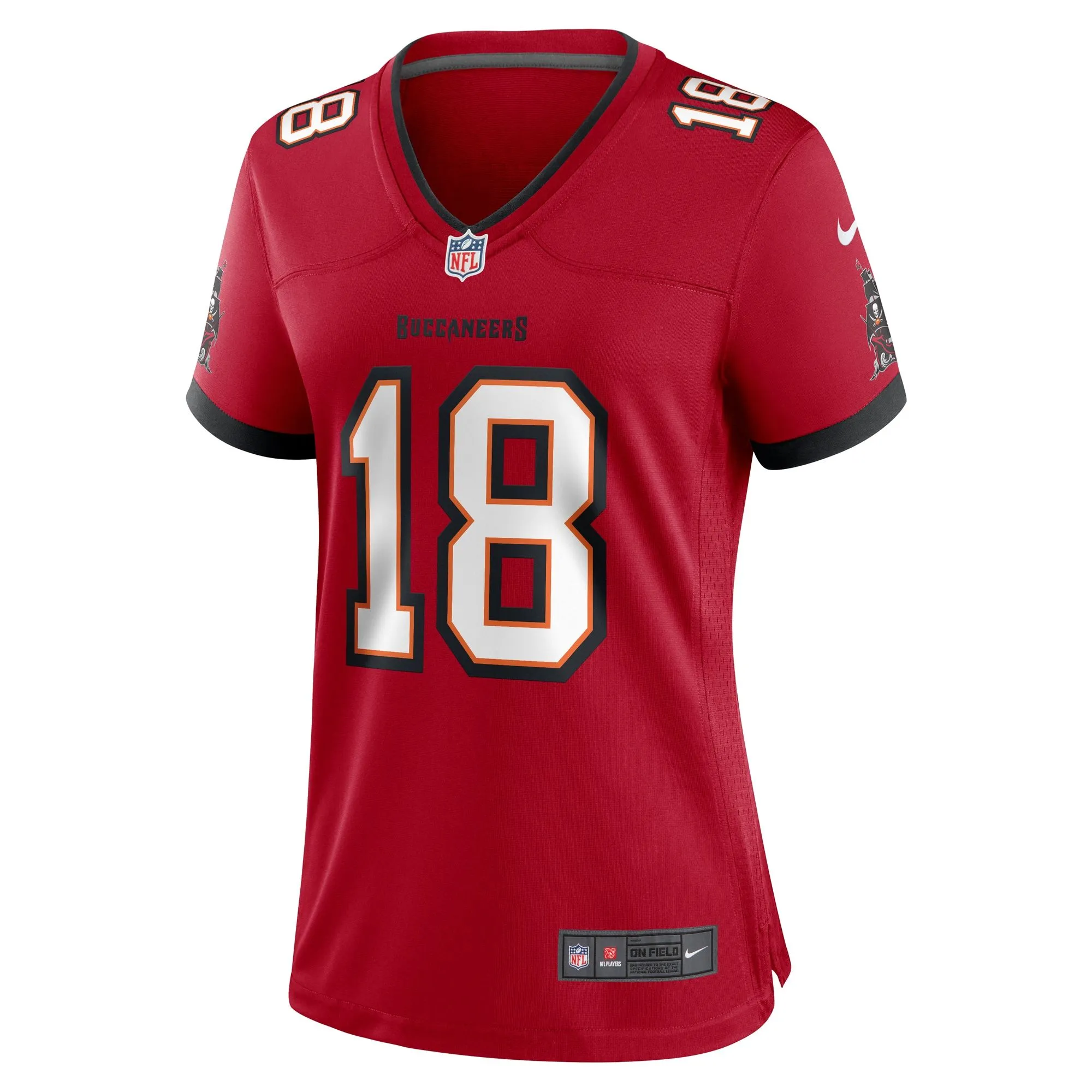 Rakim Jarrett Tampa Bay Buccaneers  Women's  Game Jersey -  Red