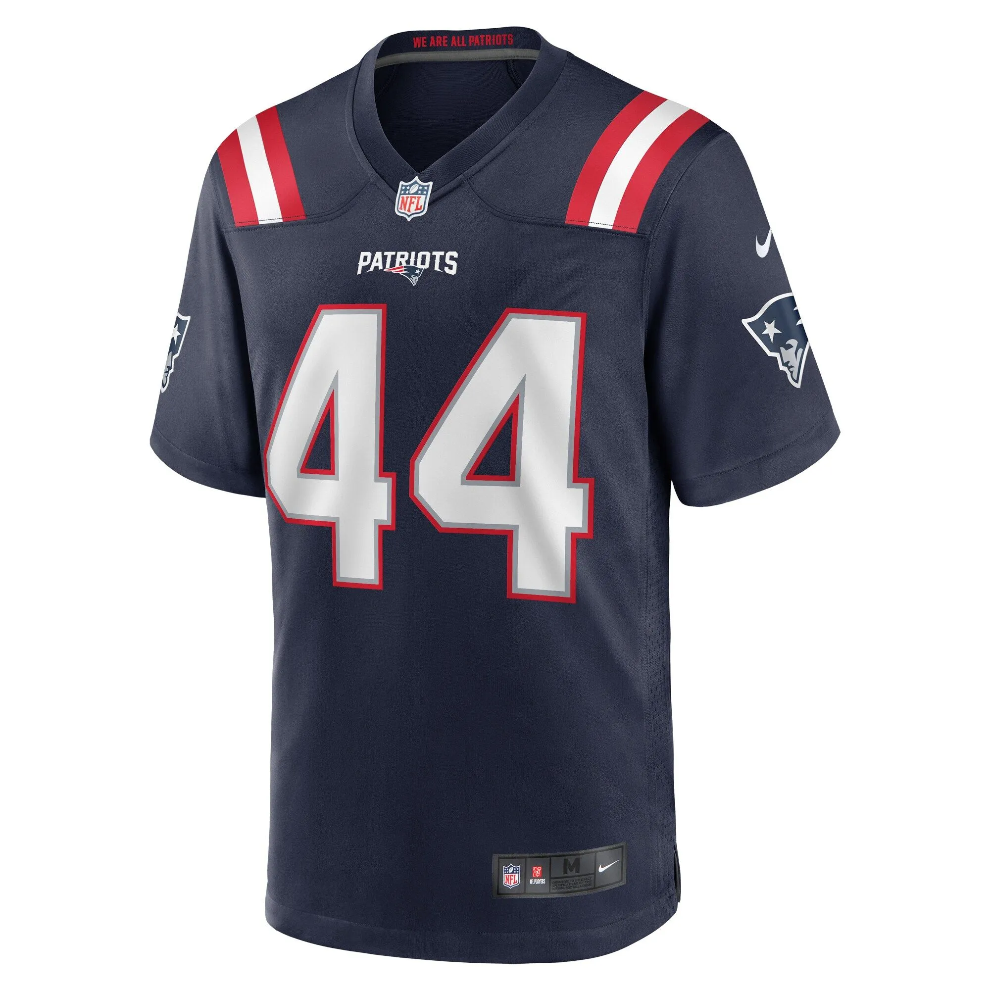 Raleigh Webb New England Patriots  Home Game Player Jersey - Navy