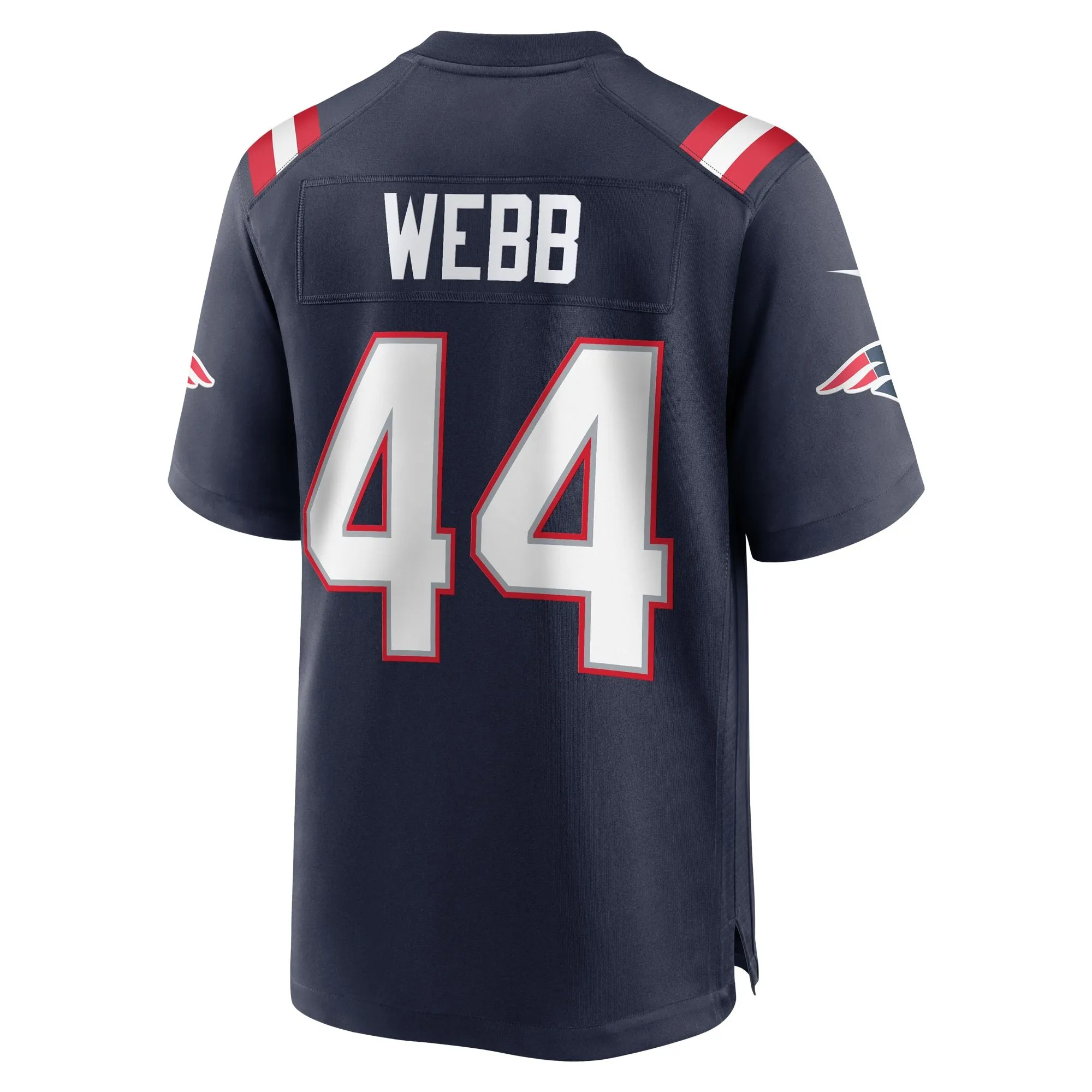 Raleigh Webb New England Patriots  Home Game Player Jersey - Navy