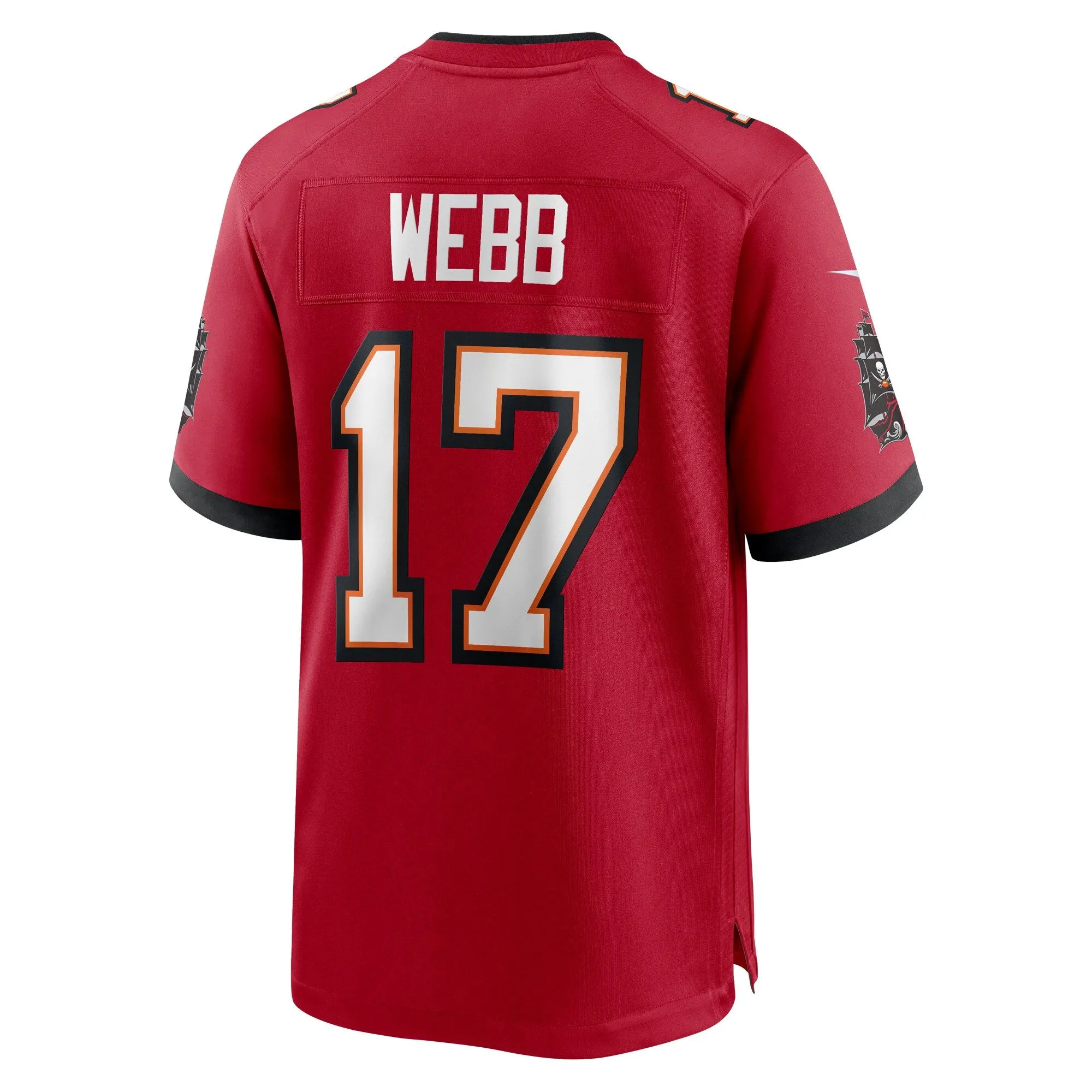 Raleigh Webb Tampa Bay Buccaneers   Game Jersey -  Red