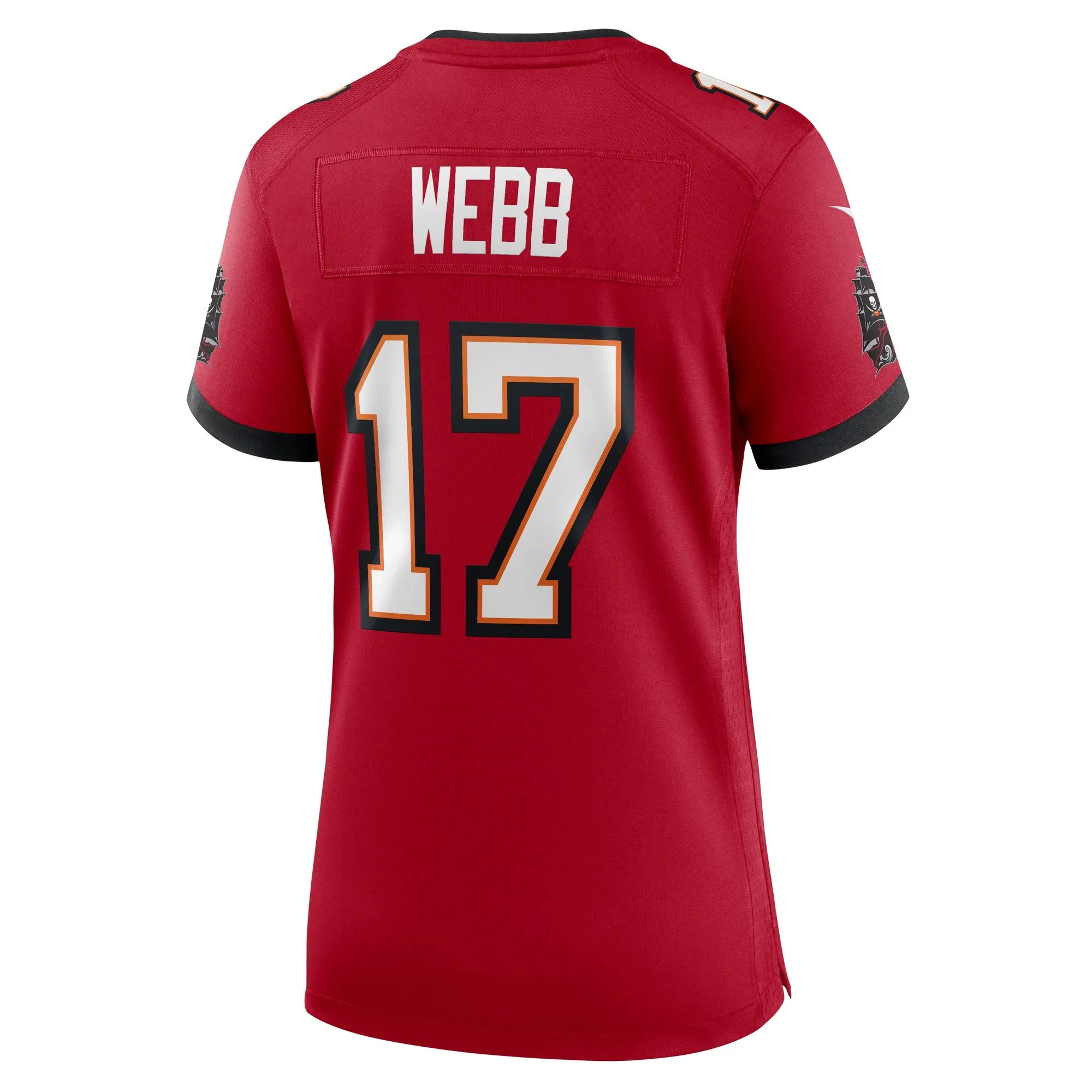 Raleigh Webb Tampa Bay Buccaneers  Women's  Game Jersey -  Red