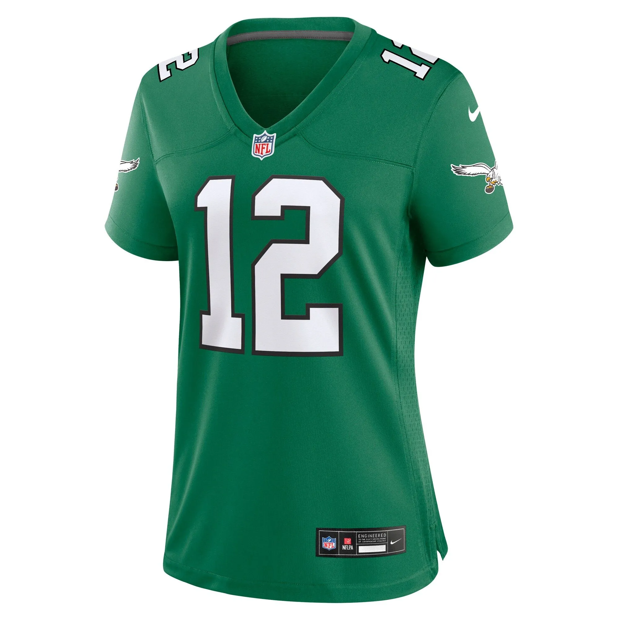 Randall Cunningham Philadelphia Eagles  Women's Alternate Game Jersey - Kelly Green