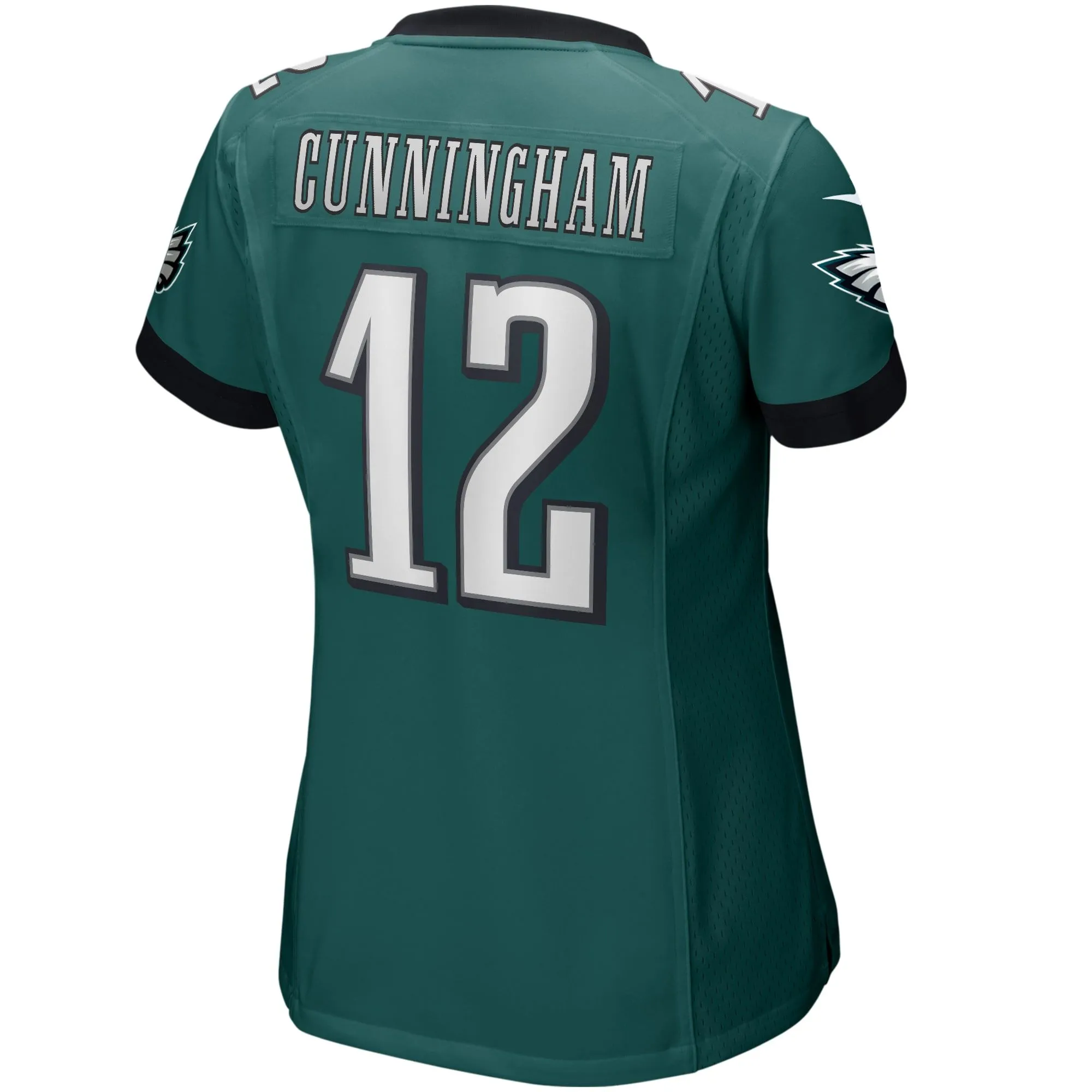 Randall Cunningham Philadelphia Eagles  Women's Game Retired Player Jersey - Midnight Green