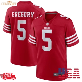 Randy Gregory San Francisco 49Ers   Game Jersey    Scarlet