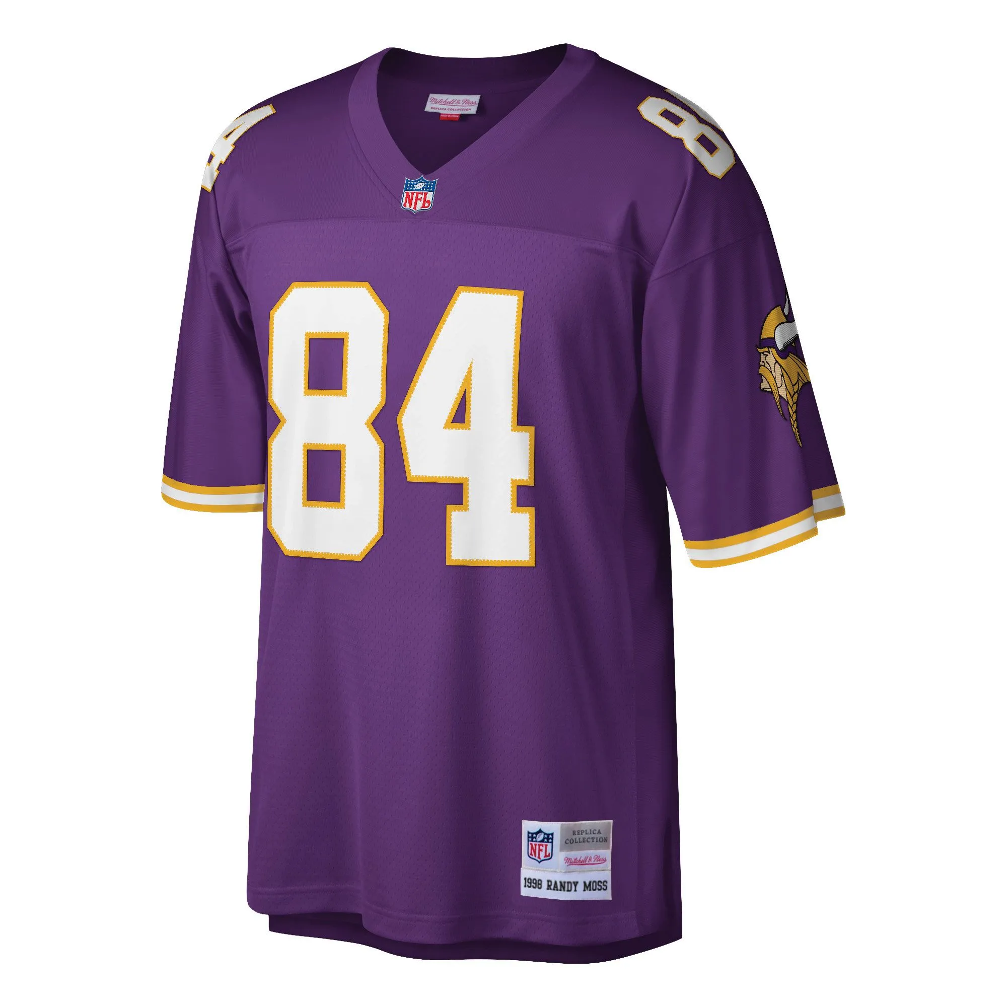 Randy Moss Minnesota Vikings Mitchell & Ness Retired Player Legacy Replica Jersey - Purple