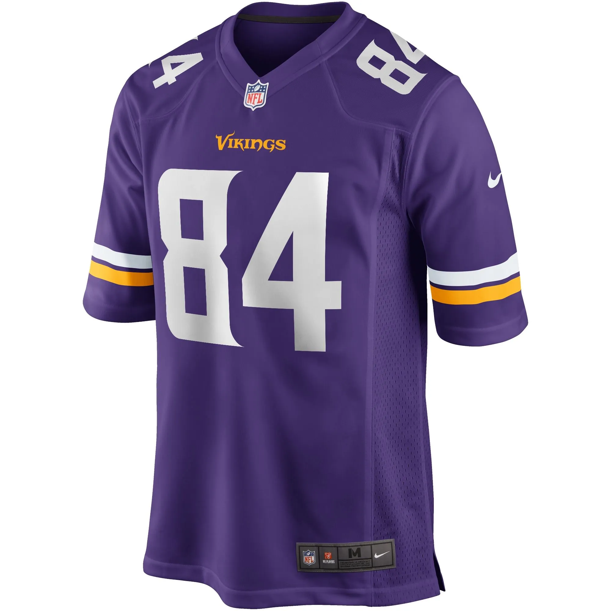 Randy Moss Minnesota Vikings  Game Retired Player Jersey - Purple