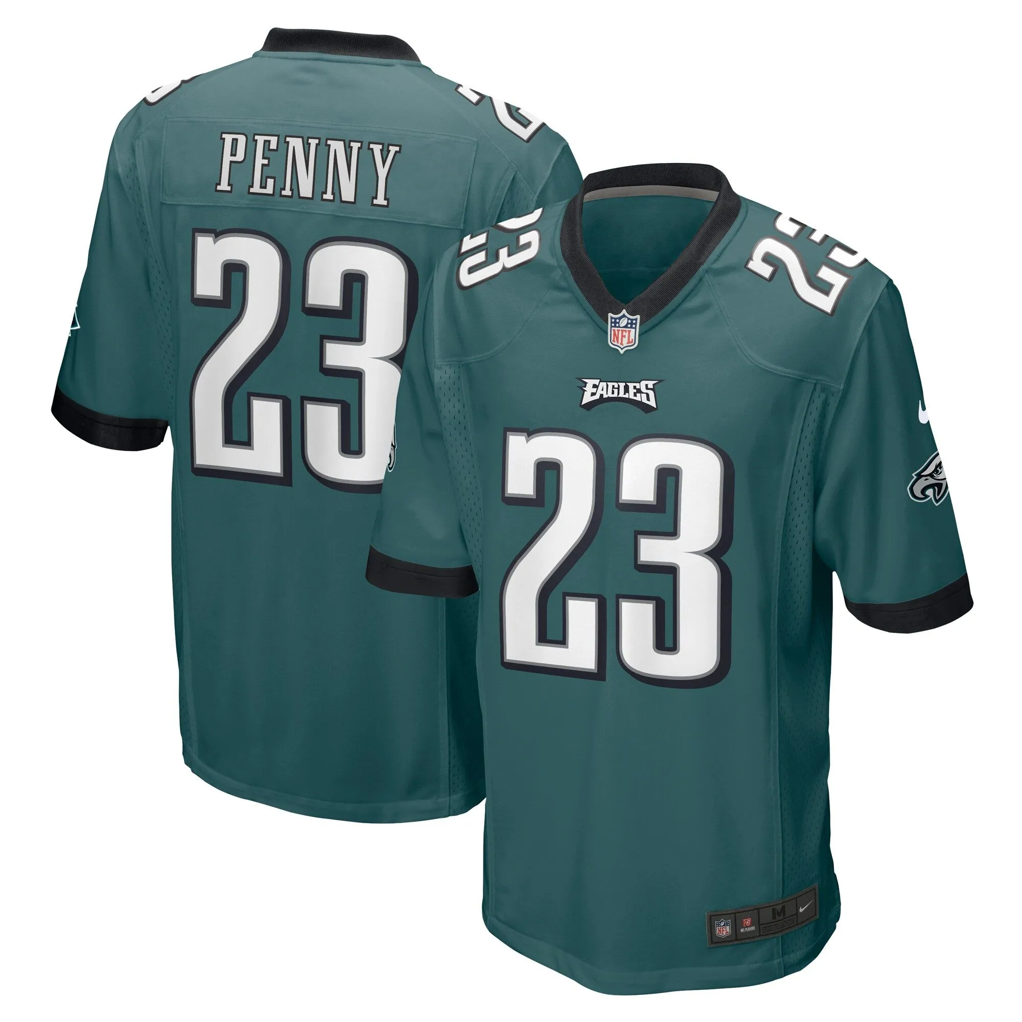 Rashaad Penny Philadelphia Eagles  Game Jersey - Green