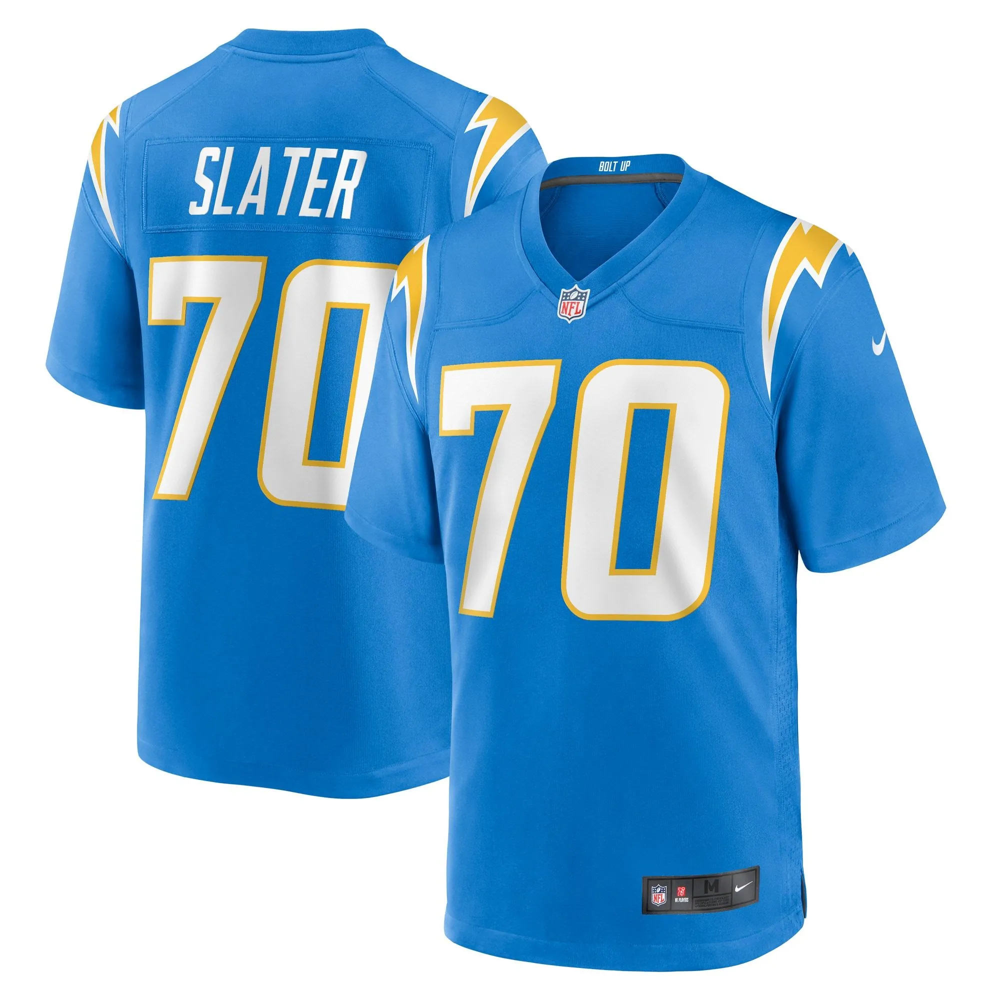 Rashawn Slater Los Angeles Chargers  Game Jersey - Powder Blue