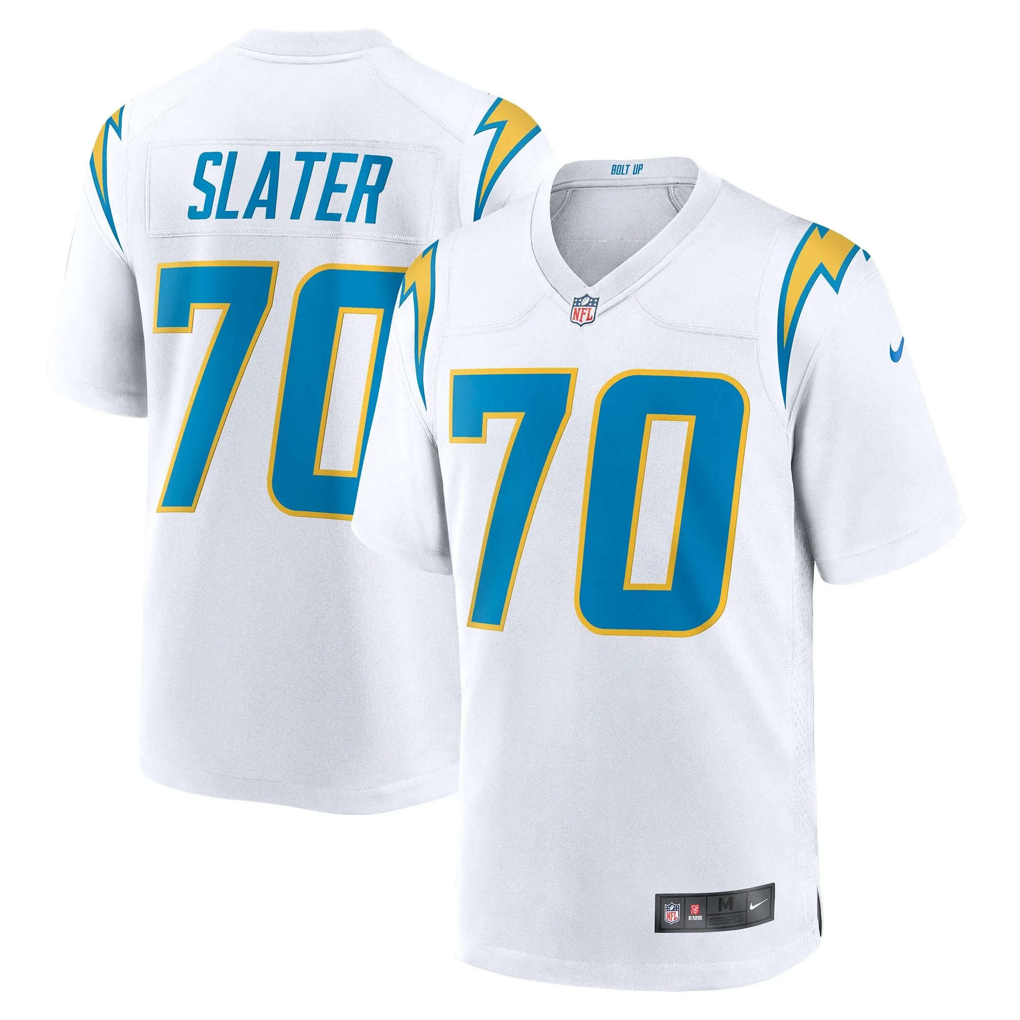 Rashawn Slater Los Angeles Chargers  Game Jersey - White