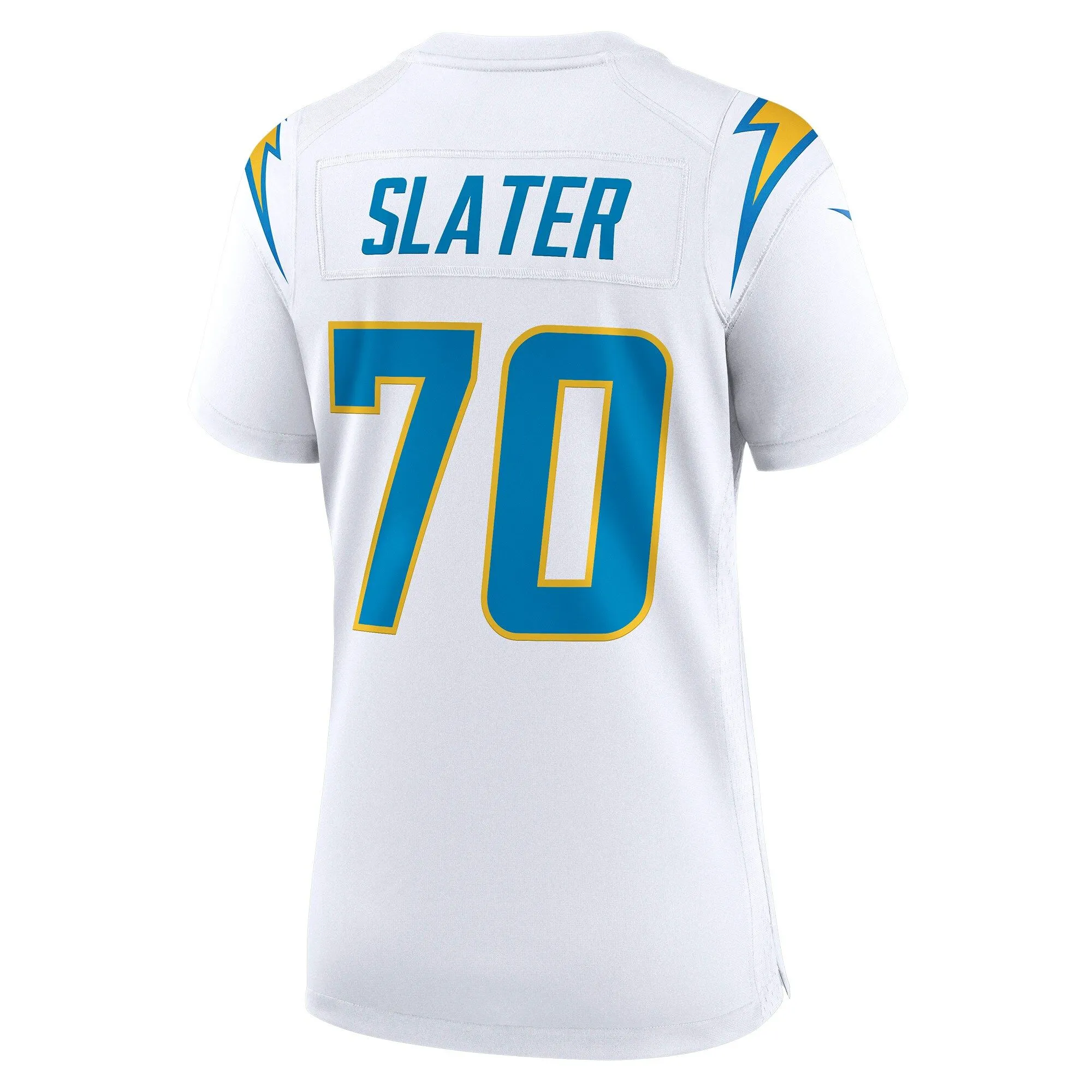 Rashawn Slater Los Angeles Chargers  Women's Game Jersey - White