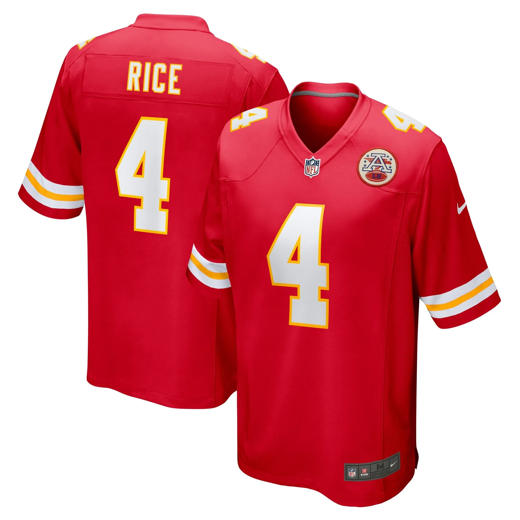 Rashee Rice Kansas City Chiefs   Game Jersey -  Red