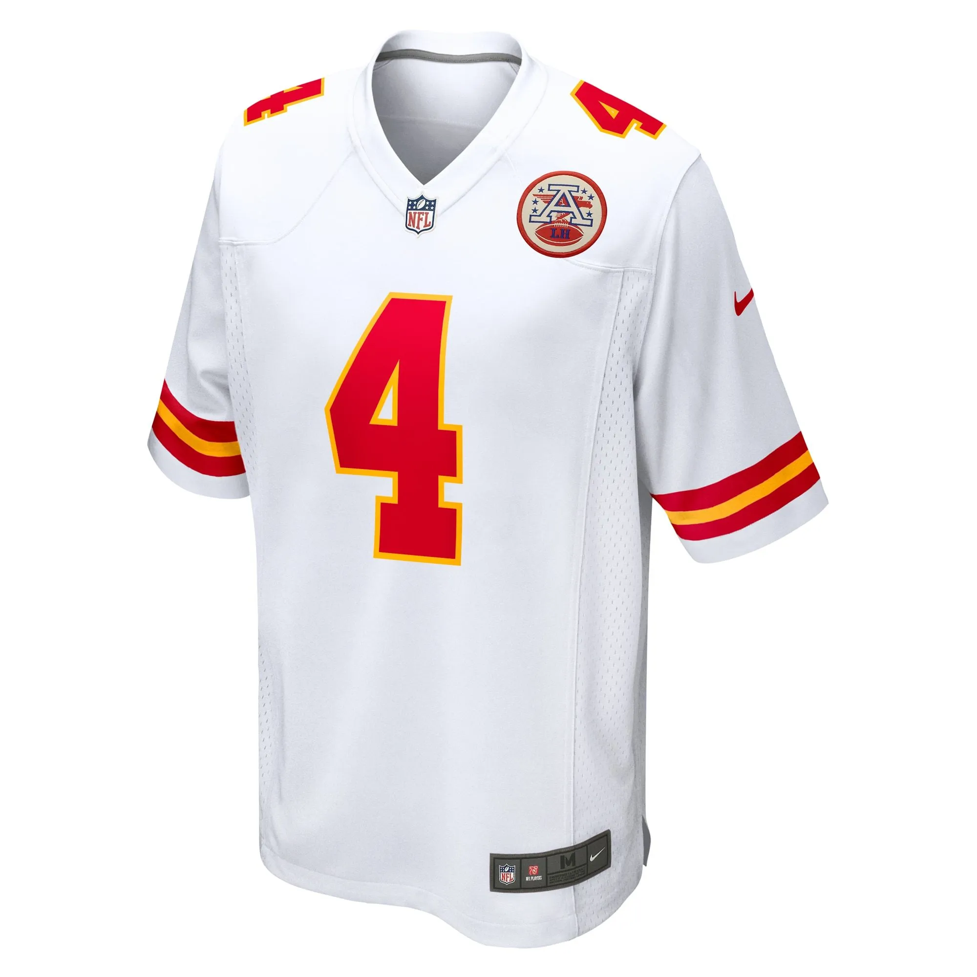 Rashee Rice Kansas City Chiefs   Game Jersey -  White