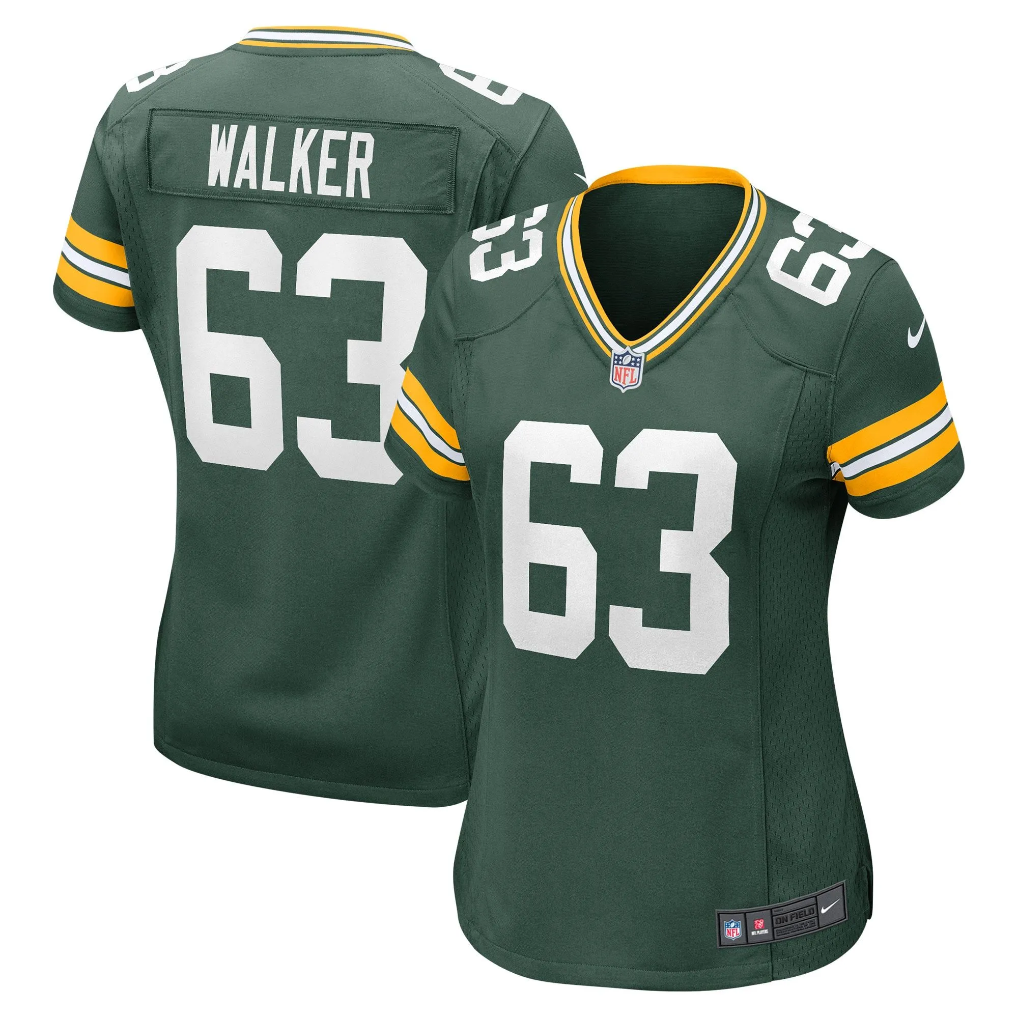 Rasheed Walker Green Bay Packers  Women's Player Game Jersey - Green