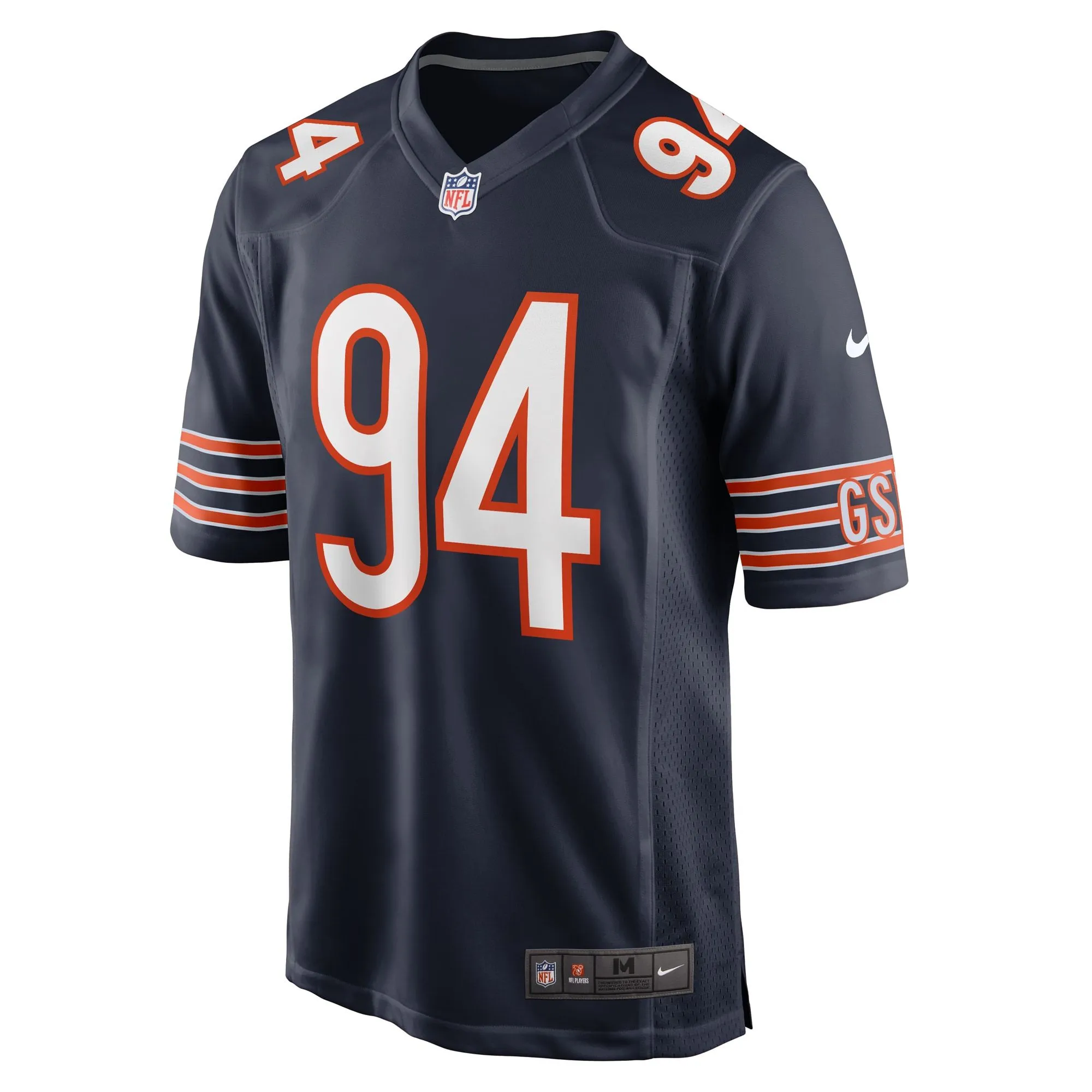 Rasheem Green Chicago Bears  Game Jersey - Navy