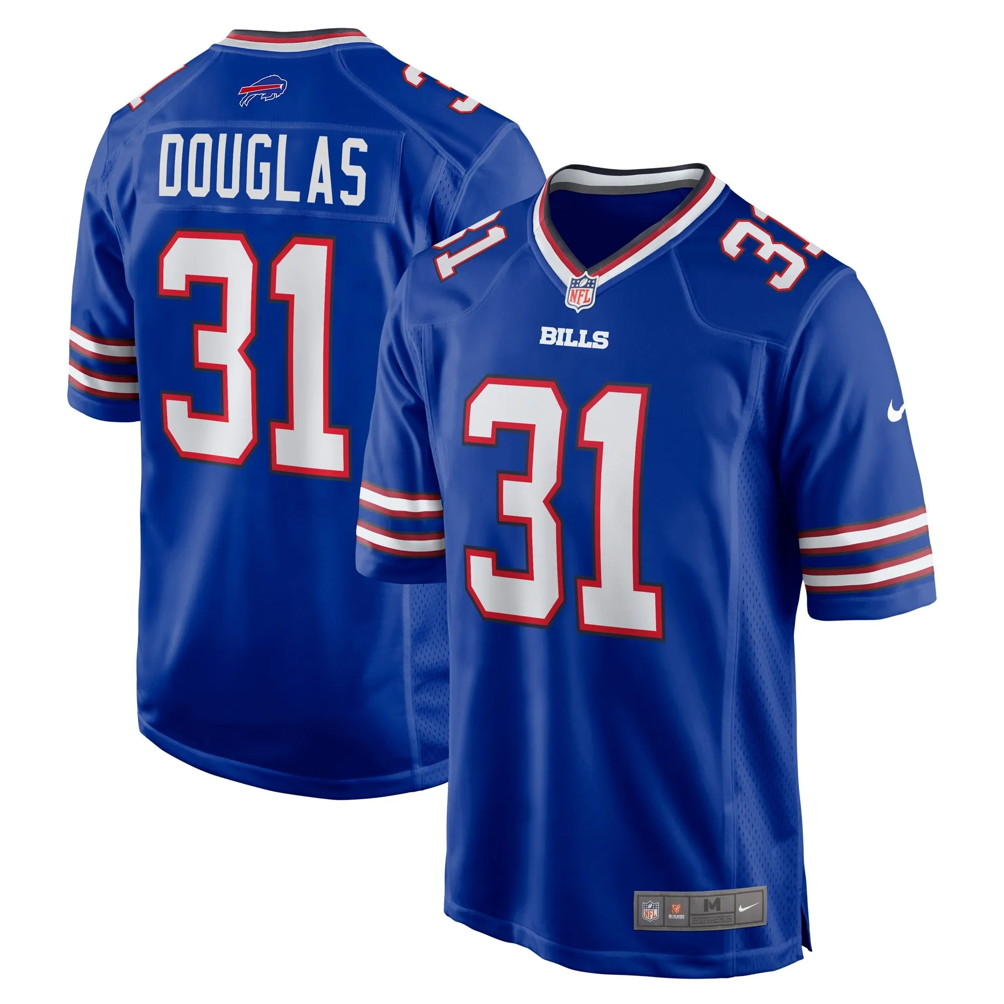 Rasul Douglas Buffalo Bills   Game Jersey -  Royal