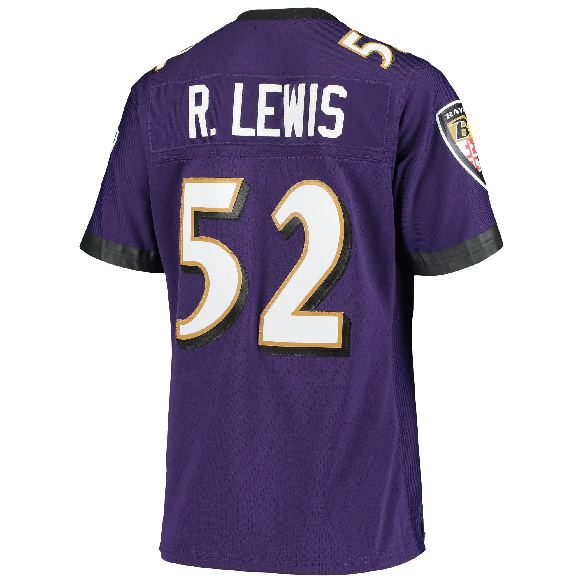 Ray Lewis Baltimore Ravens Mitchell & Ness Women's Legacy Replica Team Jersey - Purple