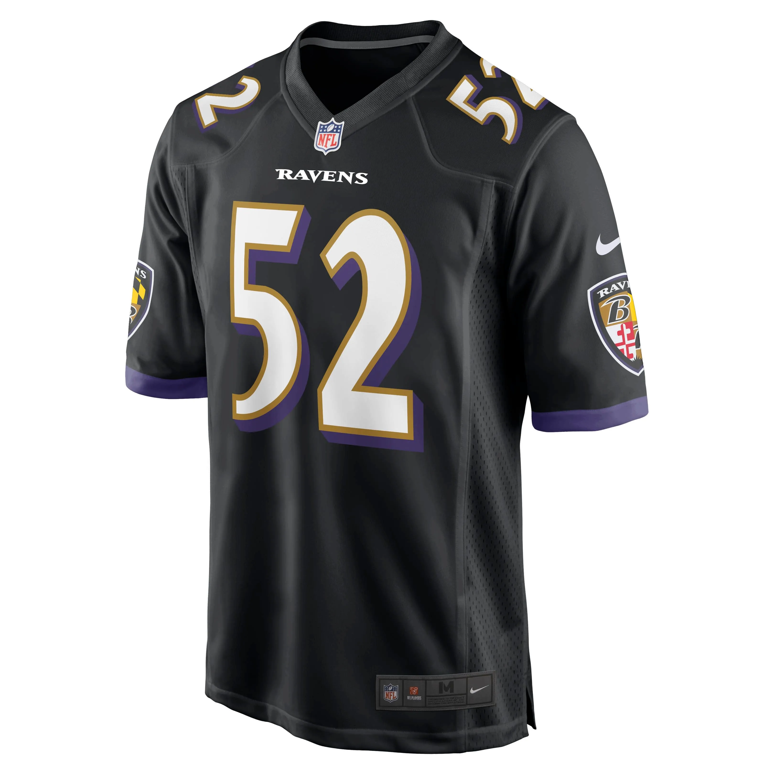 Ray Lewis Baltimore Ravens  Retired Player Jersey - Black