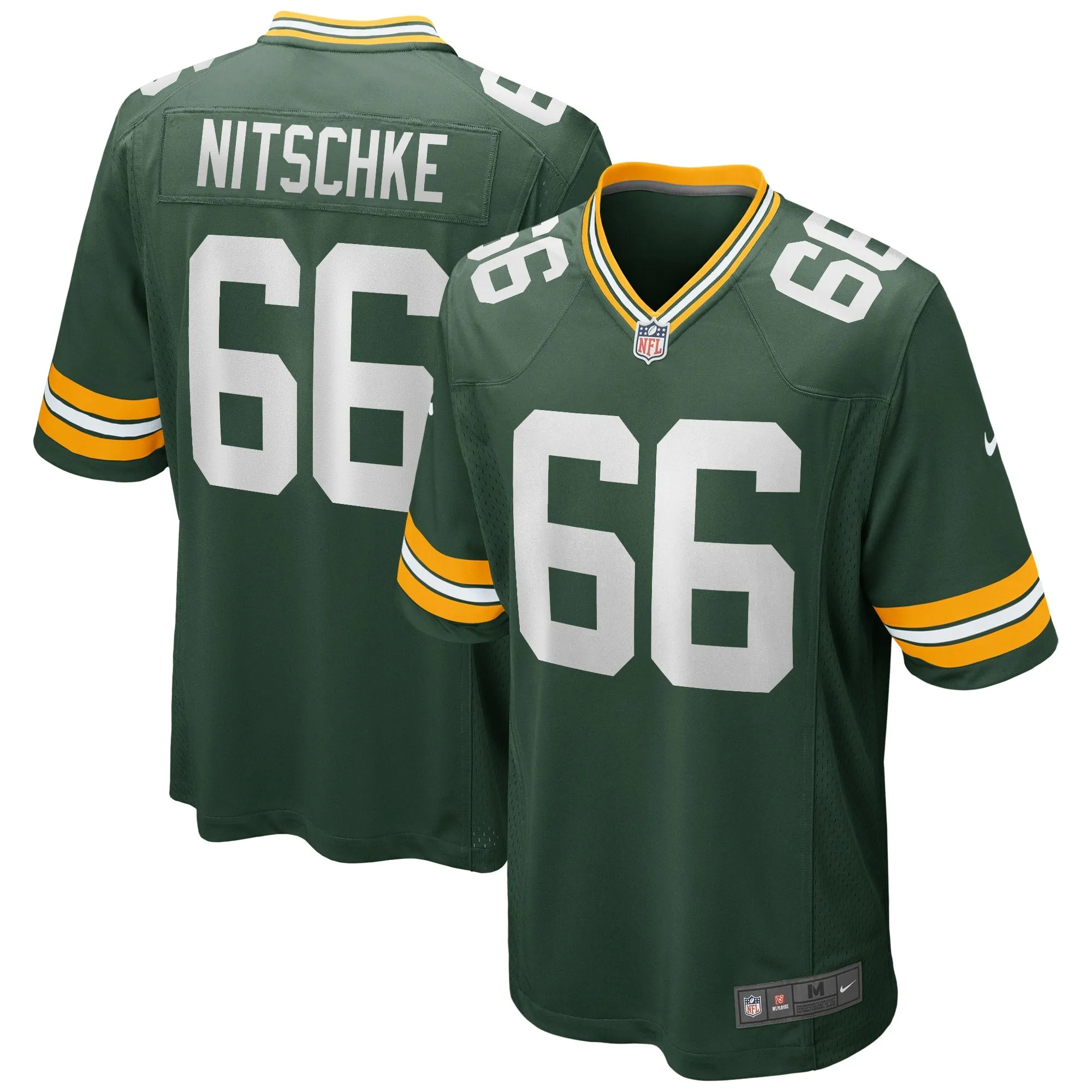 Ray Nitschke Green Bay Packers  Game Retired Player Jersey - Green