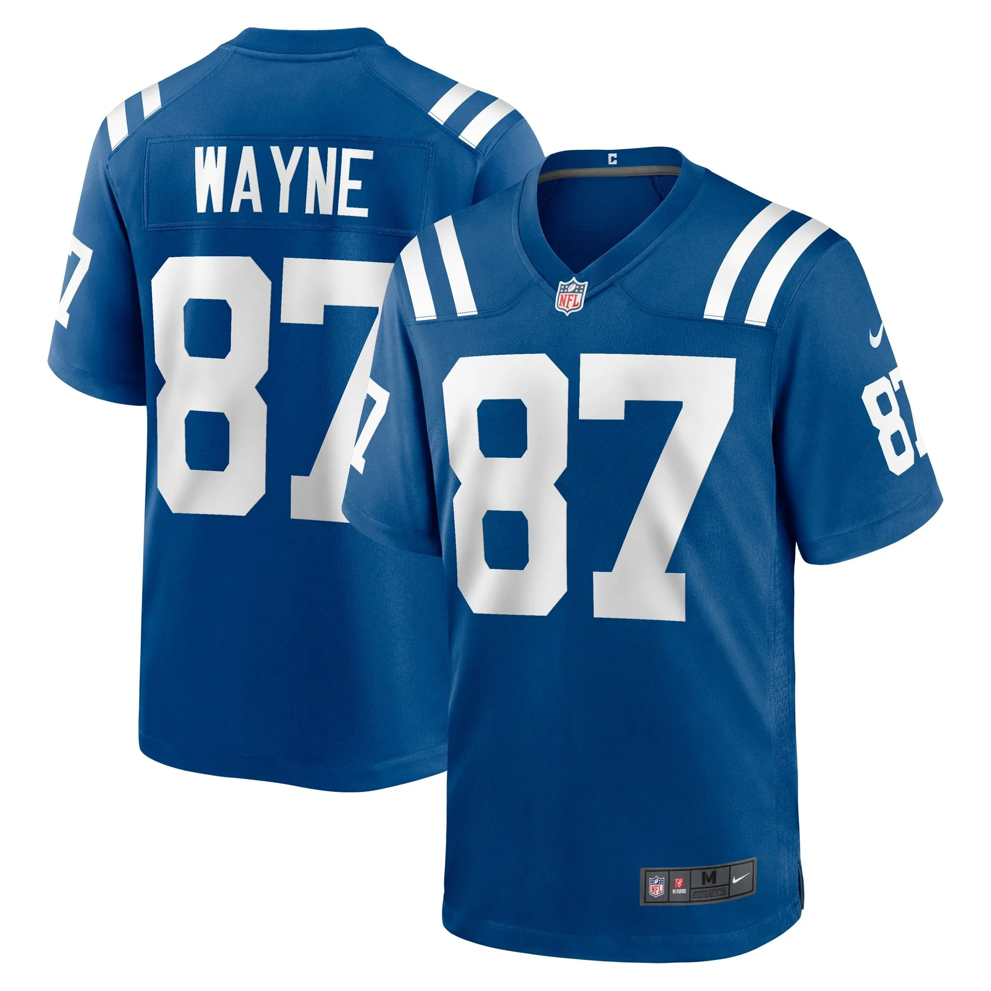 Reggie Wayne Indianapolis Colts  Retired Player Game Jersey - Royal