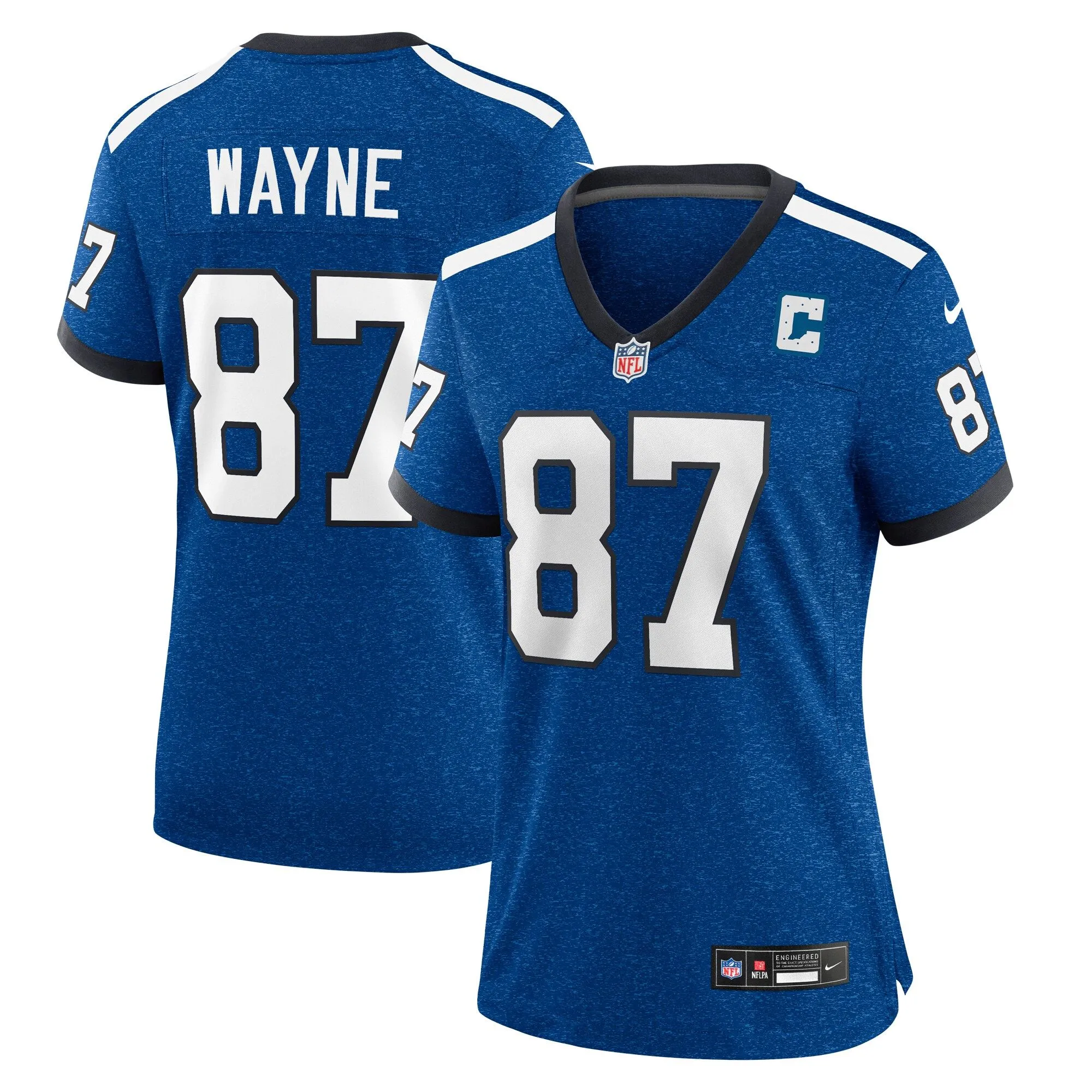 Reggie Wayne Indianapolis Colts  Women's Indiana Nights Alternate Game Jersey - Royal